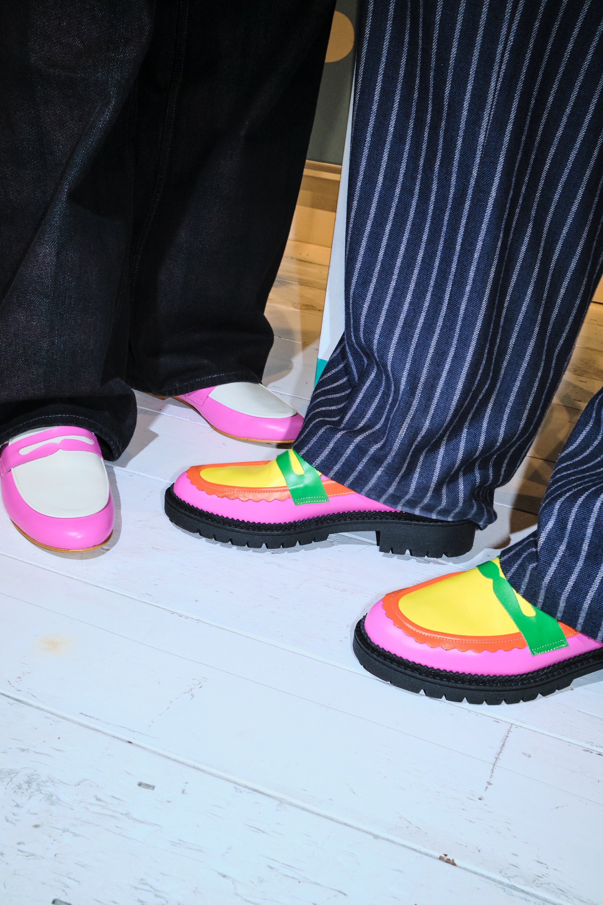 Elina Linardaki Kusama Loafers