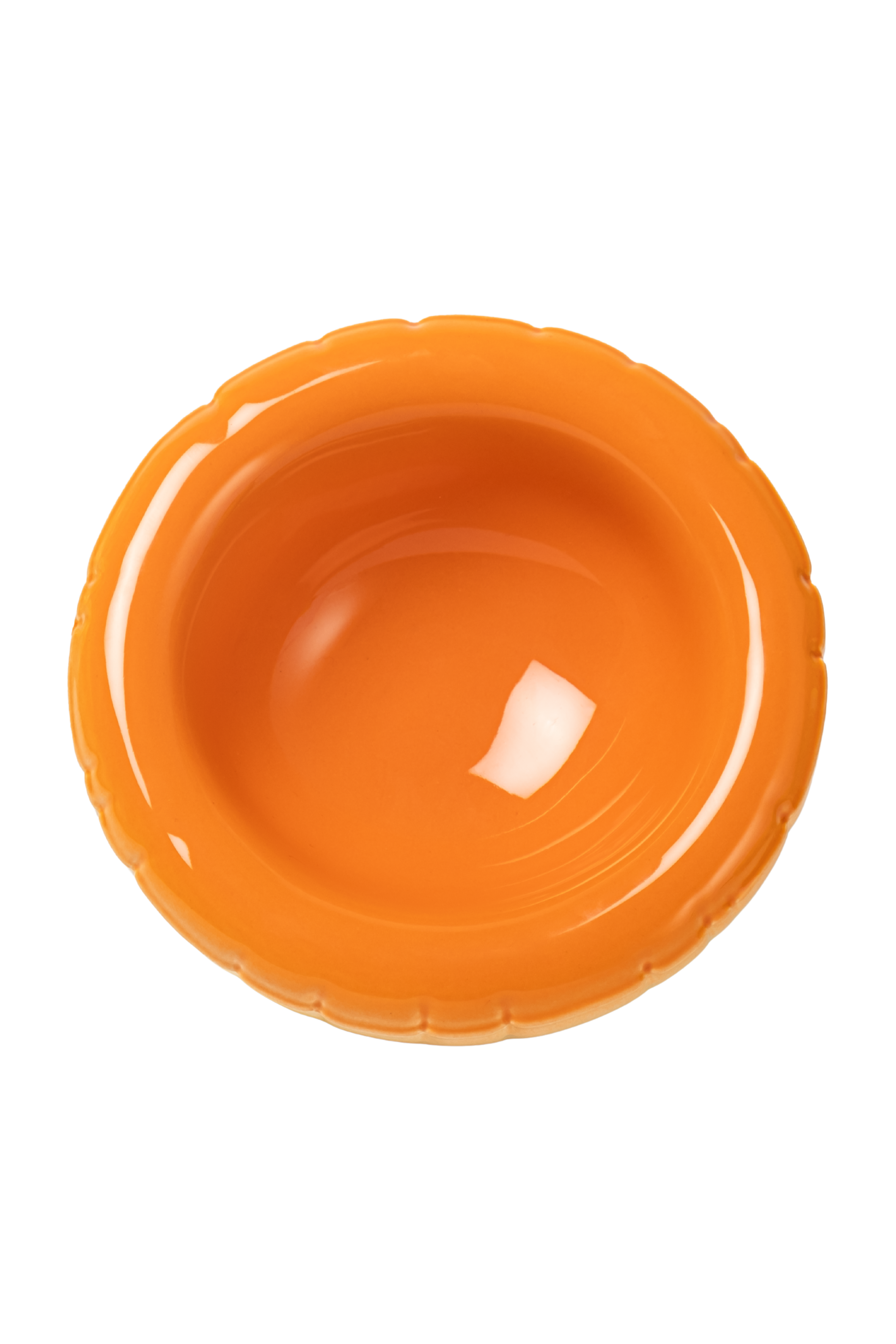 Mira Mikati x Home Studyo Hand Sprayed Ombre Orange Bowl