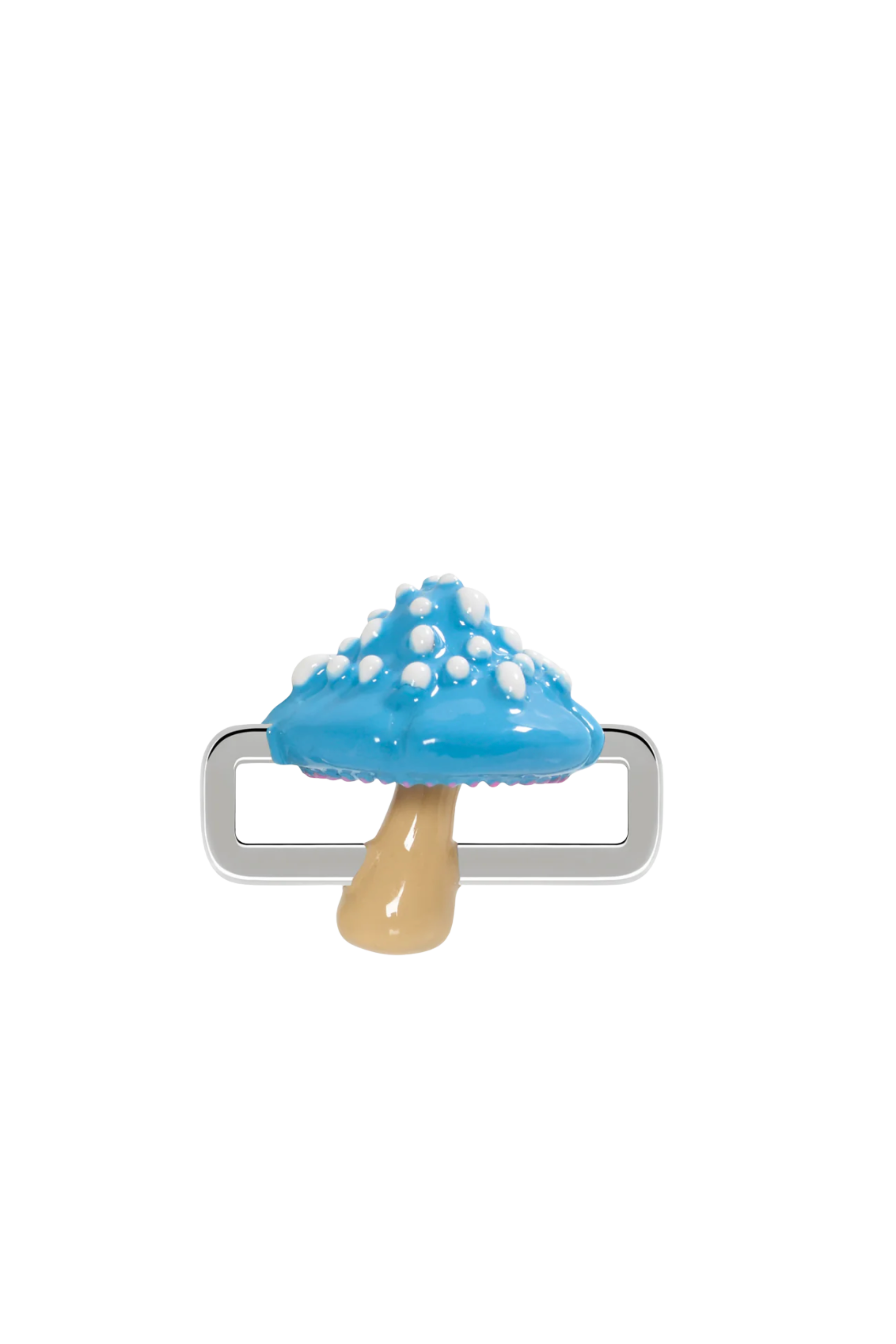 Poubel Blue Mushroom Charm
