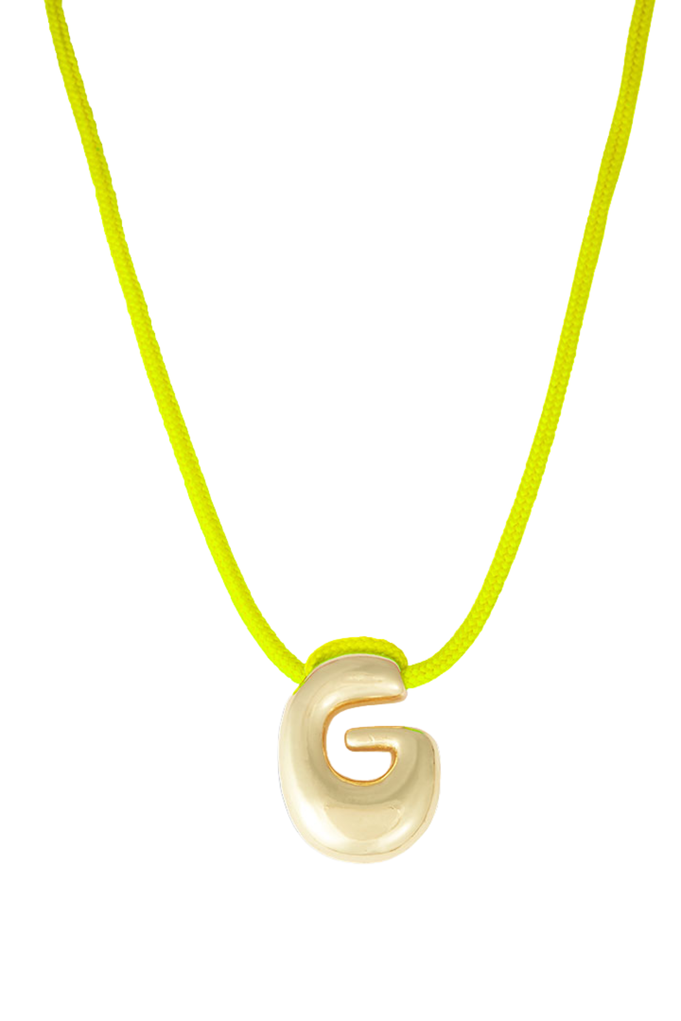 La Mome Bijou Letter Necklace