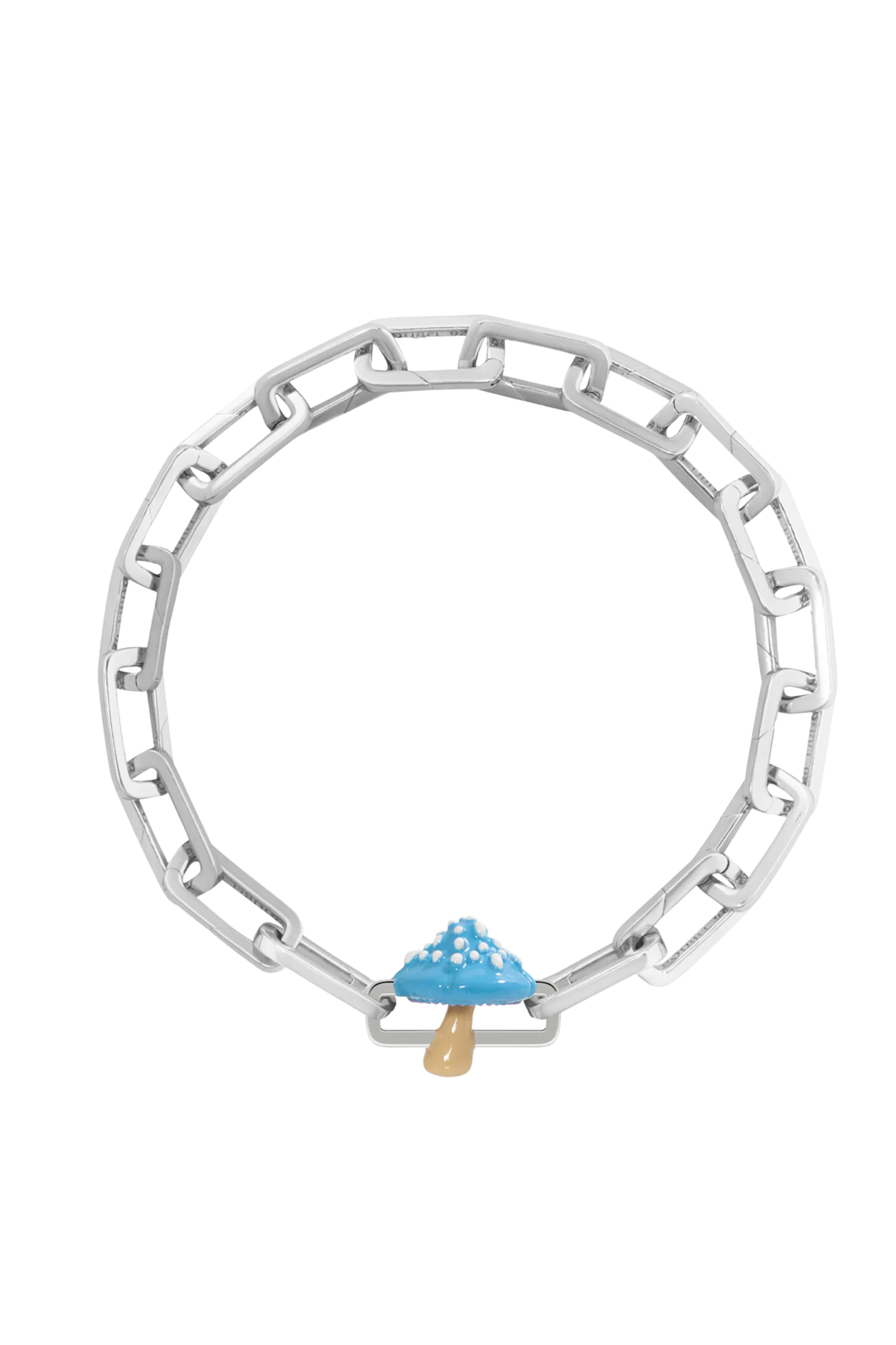 Poubel Blue Mushroom Charm