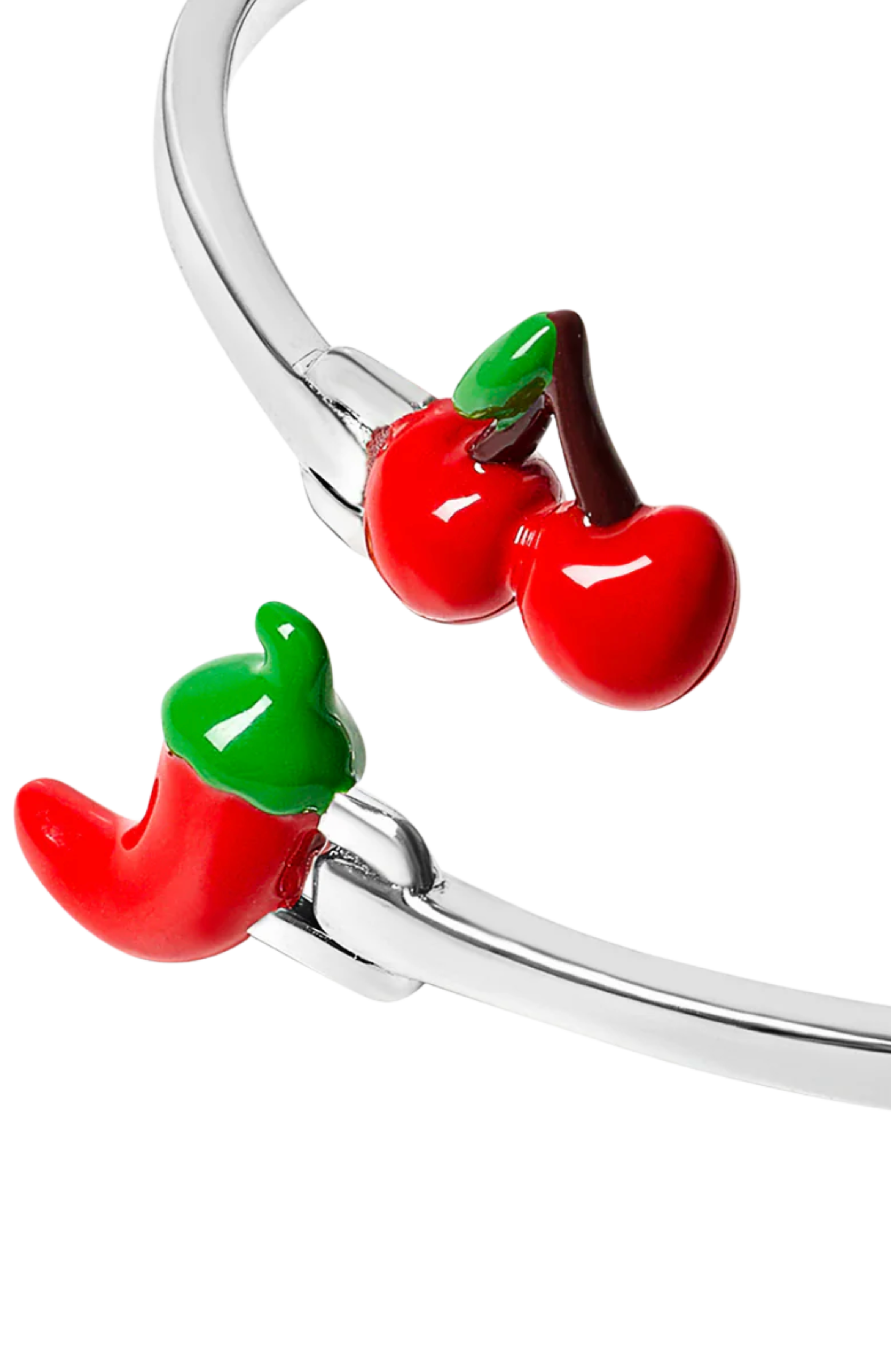 Cherry and Chill Pepper Bangle
