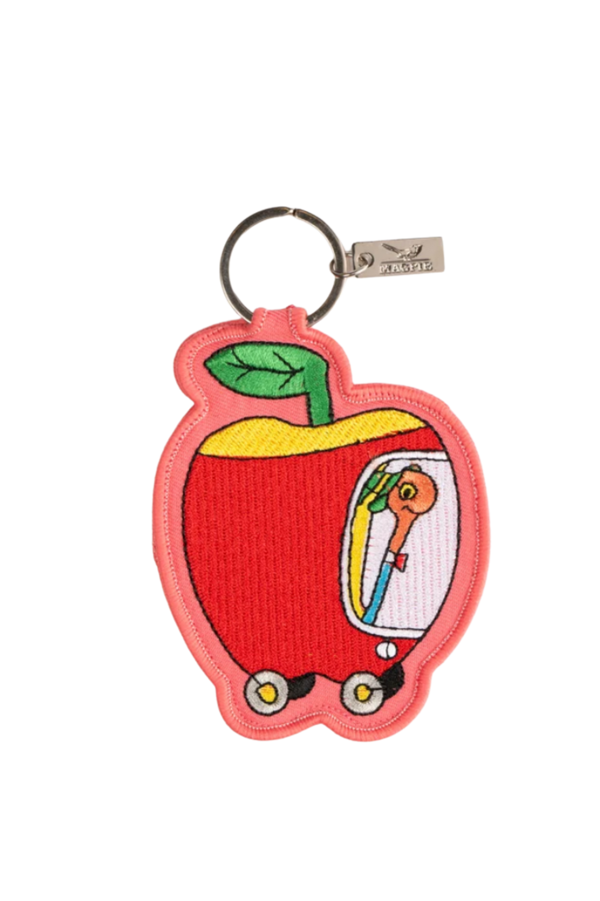 Magpie x Richard Scarry Applecar Key Charm