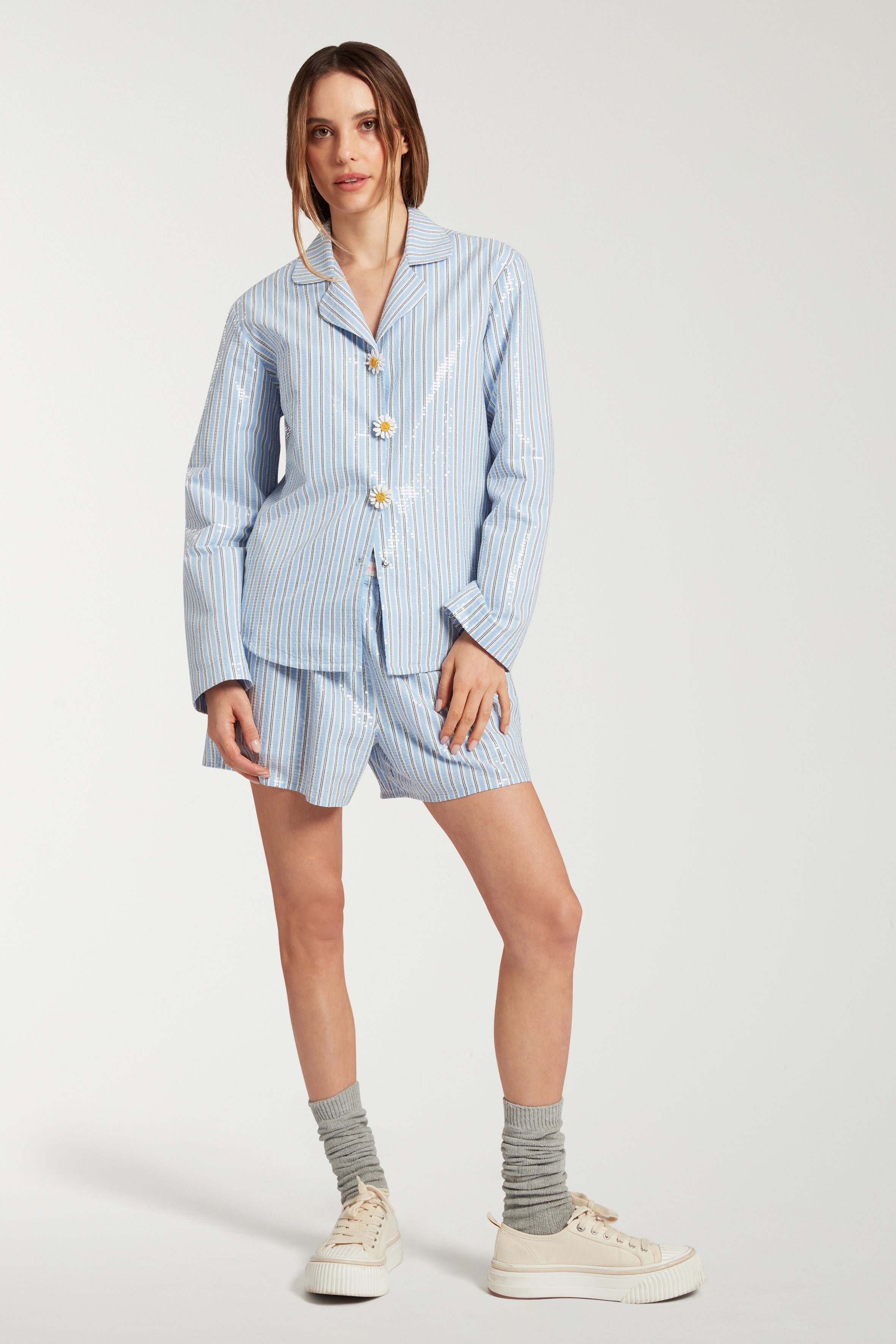 Sequinned Boxing Shorts