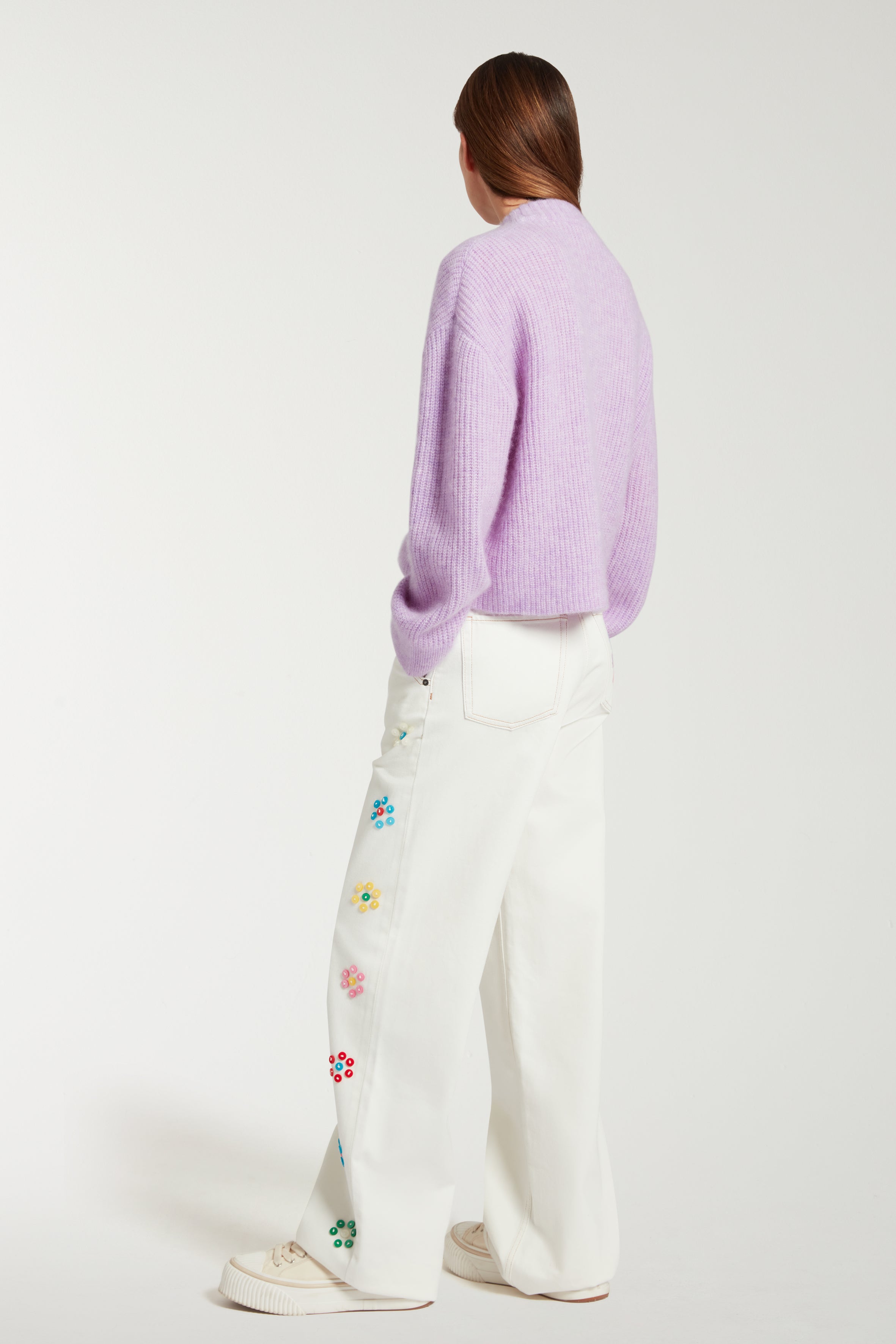 Embroidered Grow Together Cashmere Blend Jumper