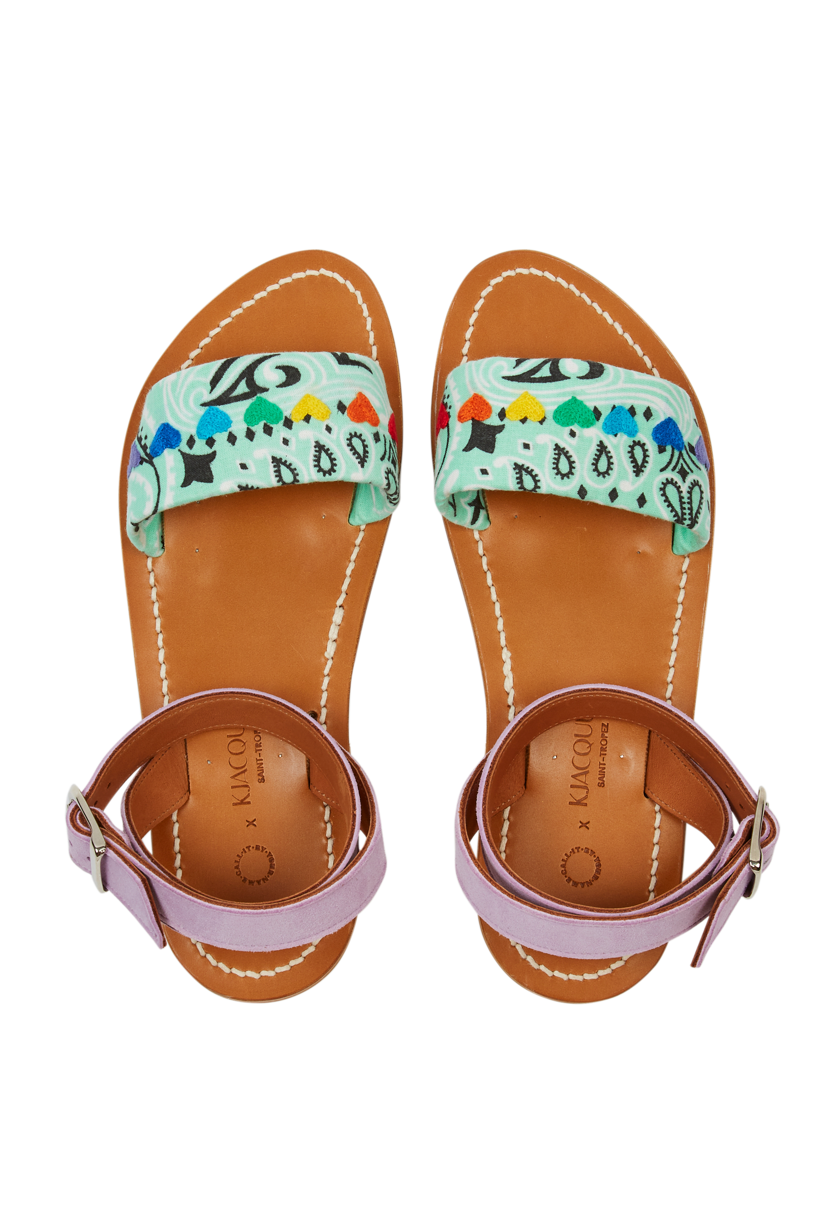 Bandana Lavender K.Jacques Sandals