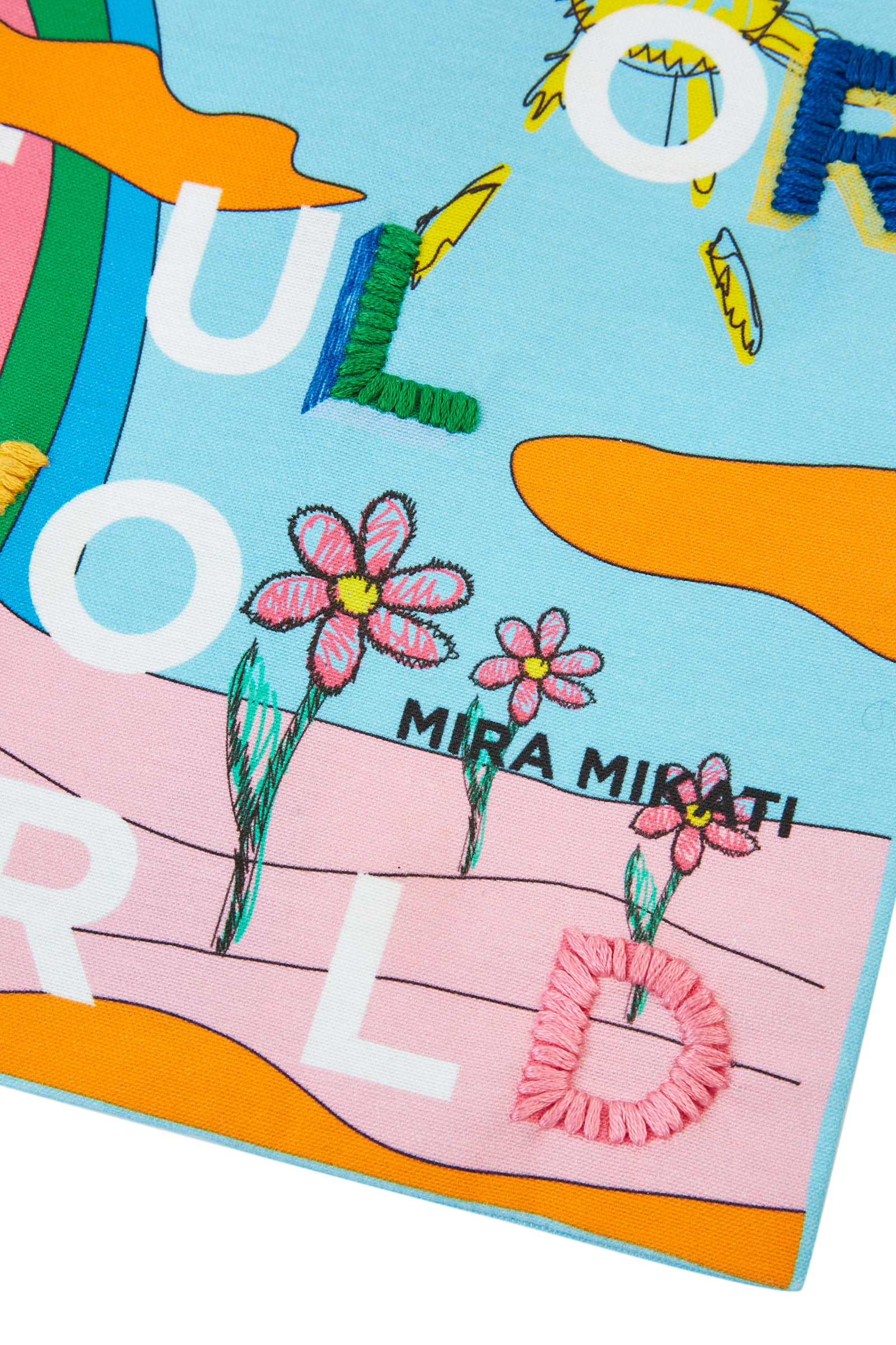 Colourful World Blue Book Cover