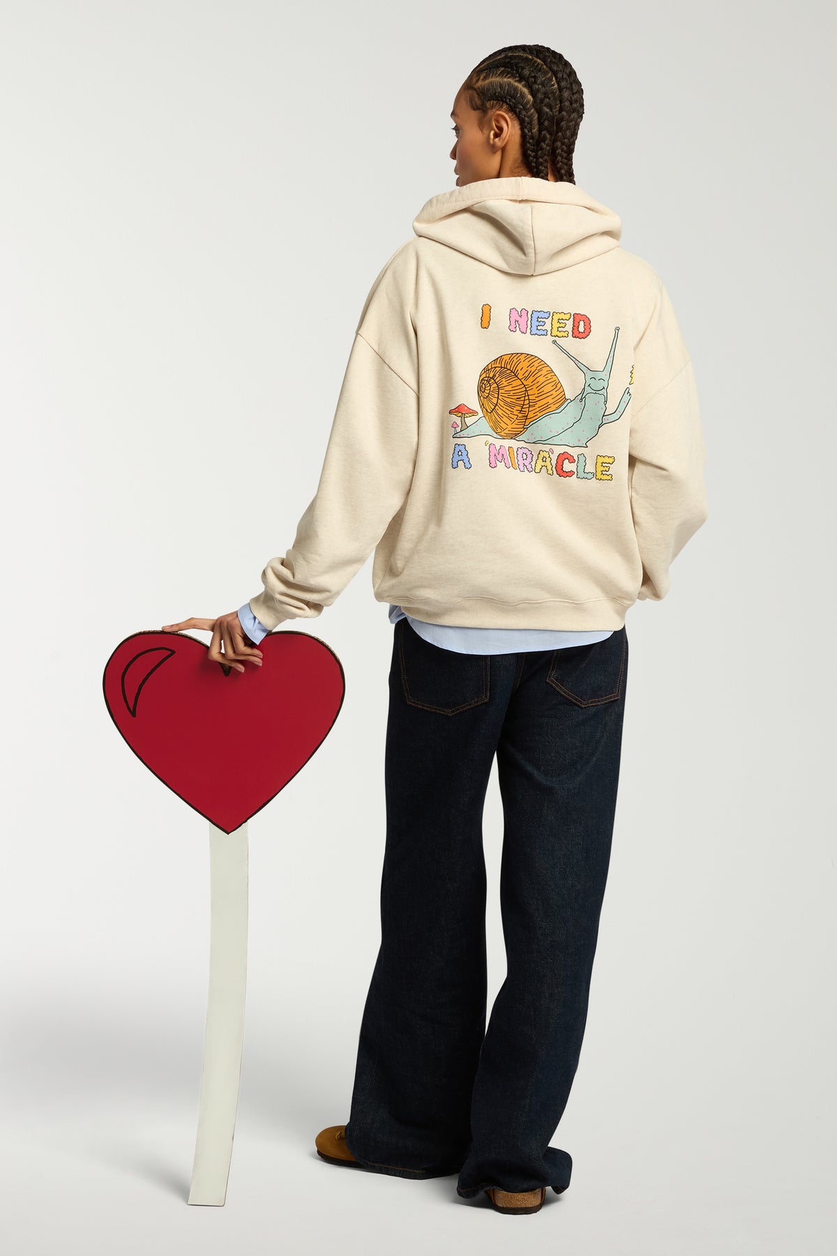 Grateful Dead x Mira Mikati 'I Need A 'Mira'cle' Printed Hoodie