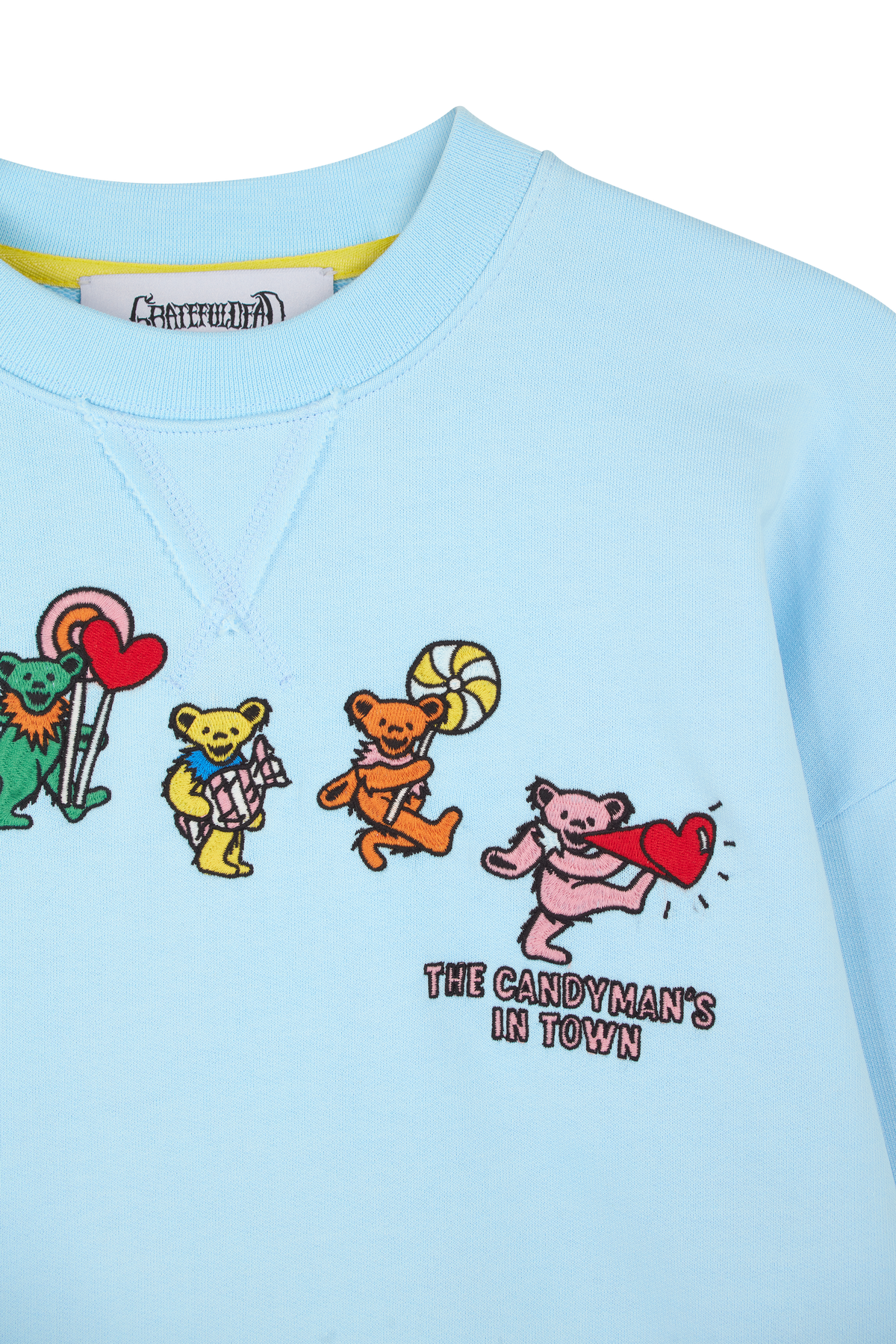 Grateful Dead x Mira Mikati Candyman Embroidered Sweatshirt