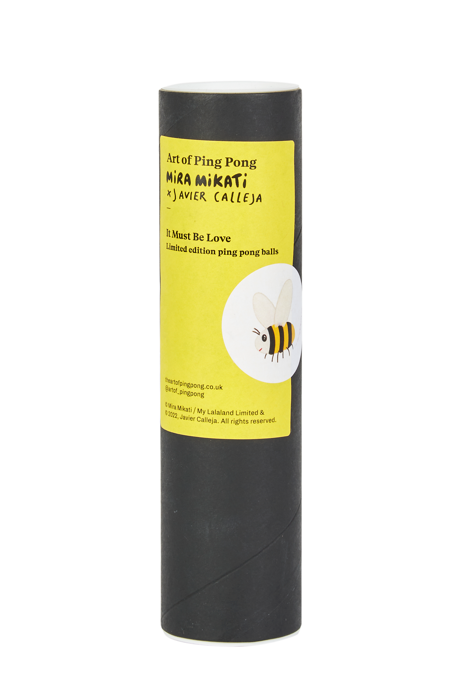 Mira Mikati x Javier Calleja Table Tennis Ball Set