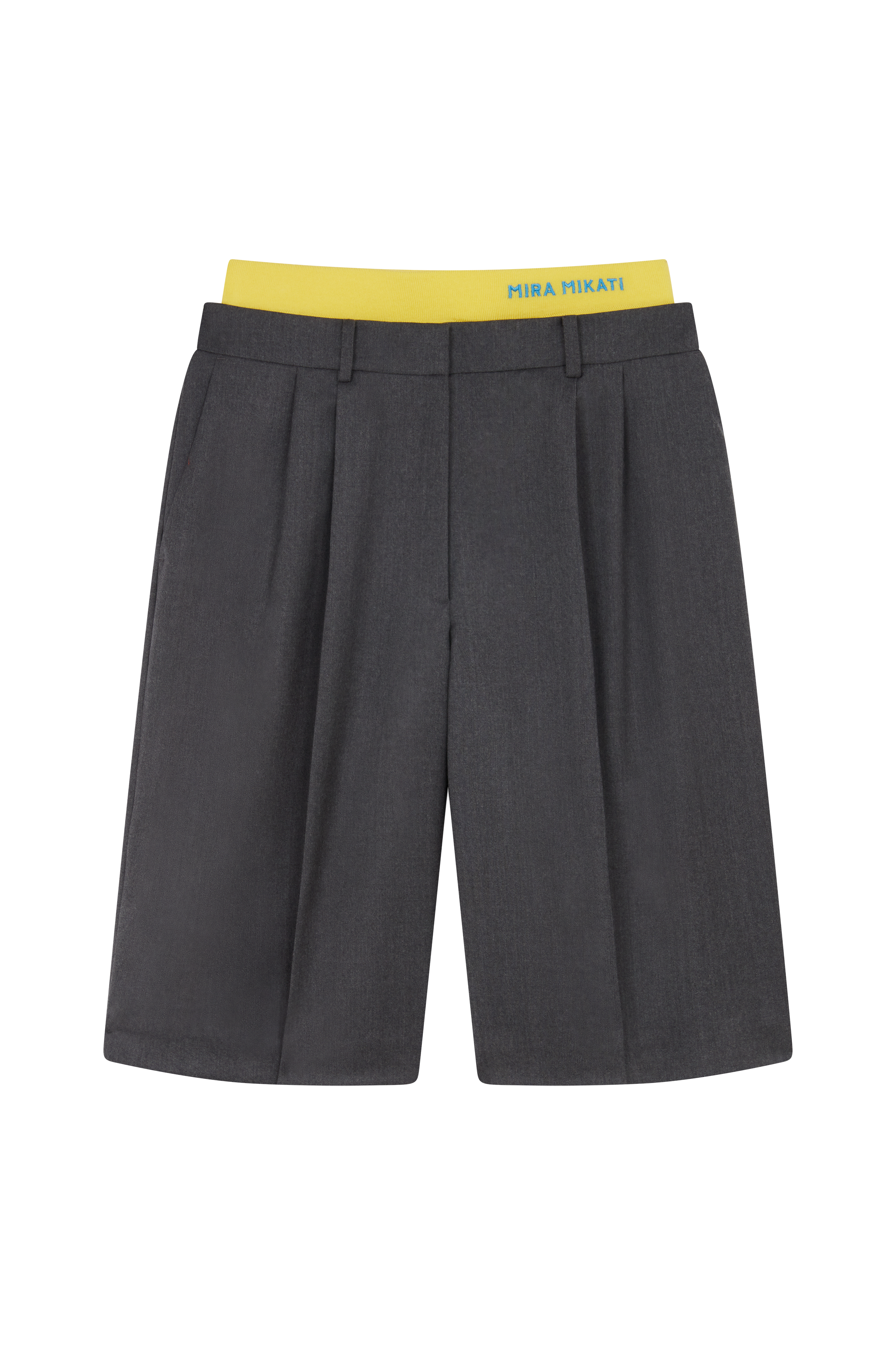 Tailored Shorts With Pleats