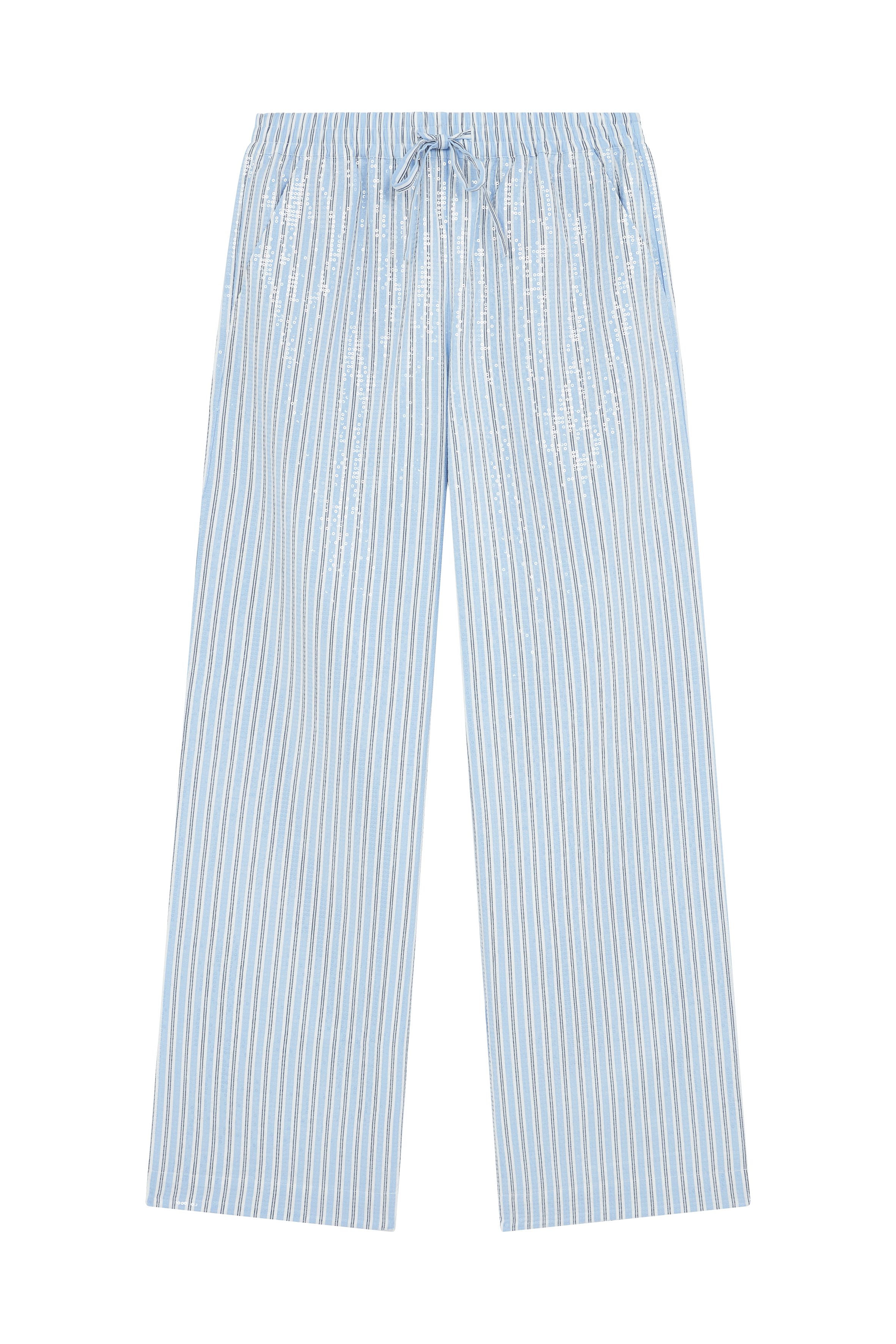 Sequinned Stripe Trouser