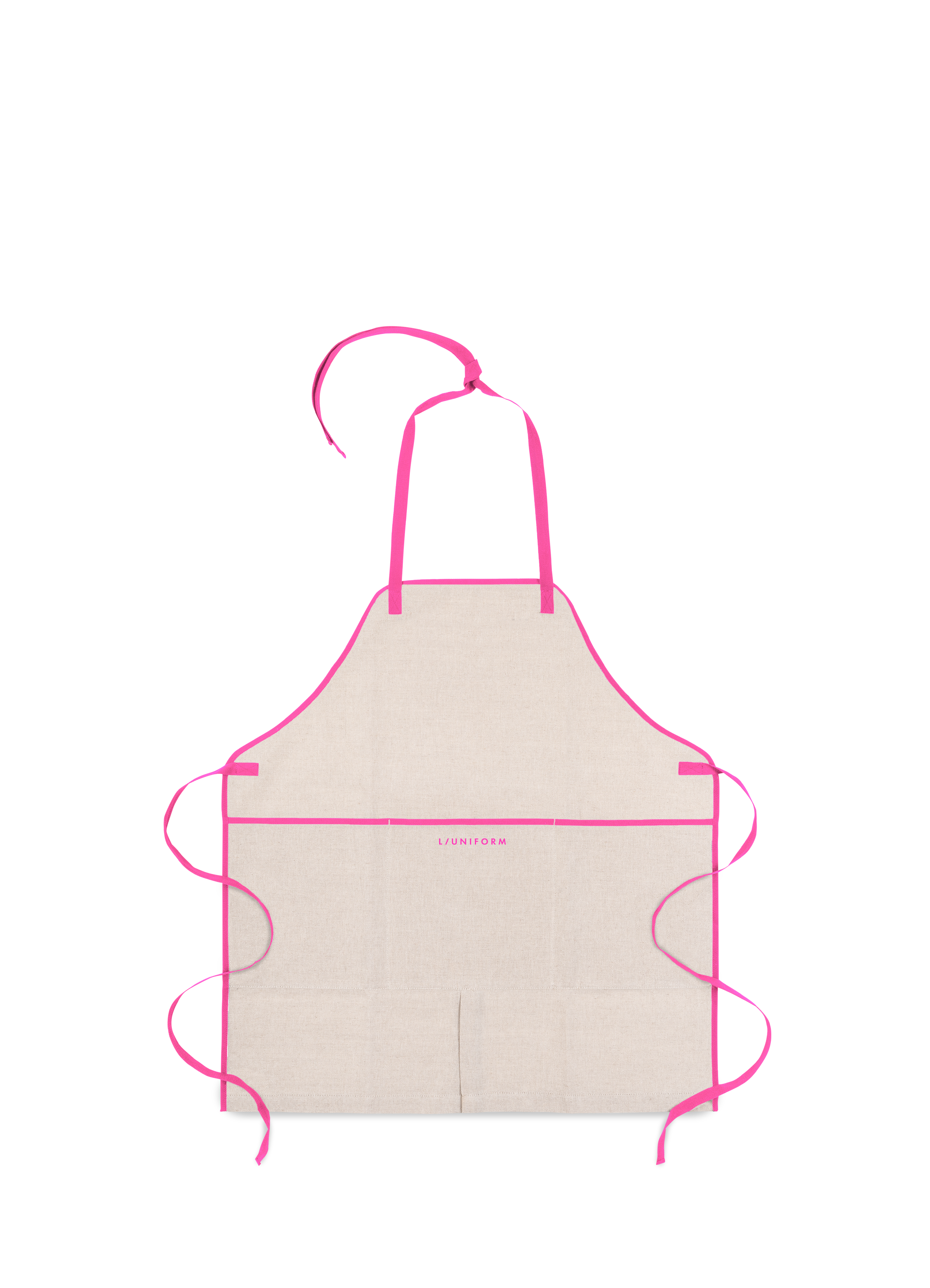 L/Uniform Apron Pink