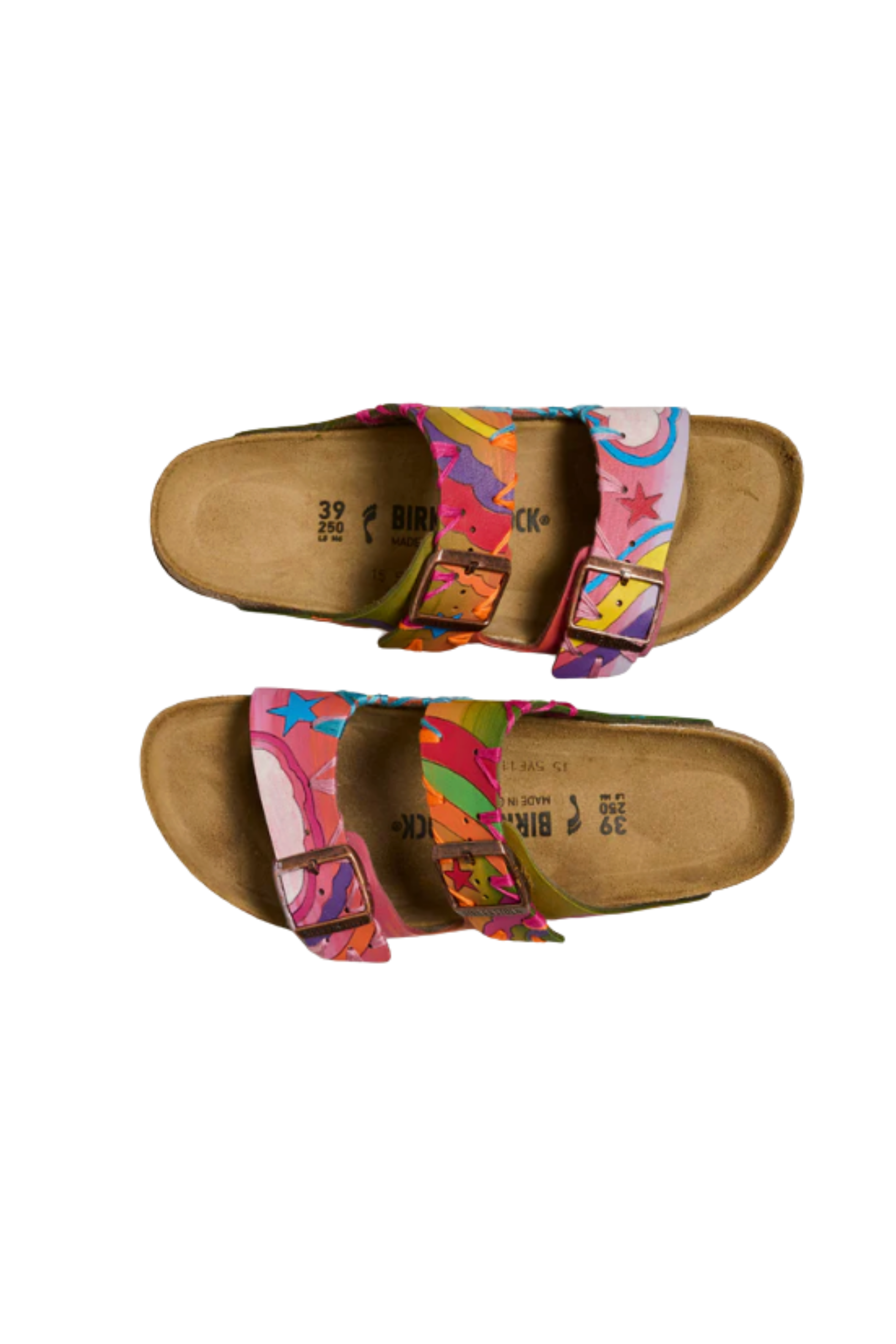 Rainbow Clouds Birkenstocks