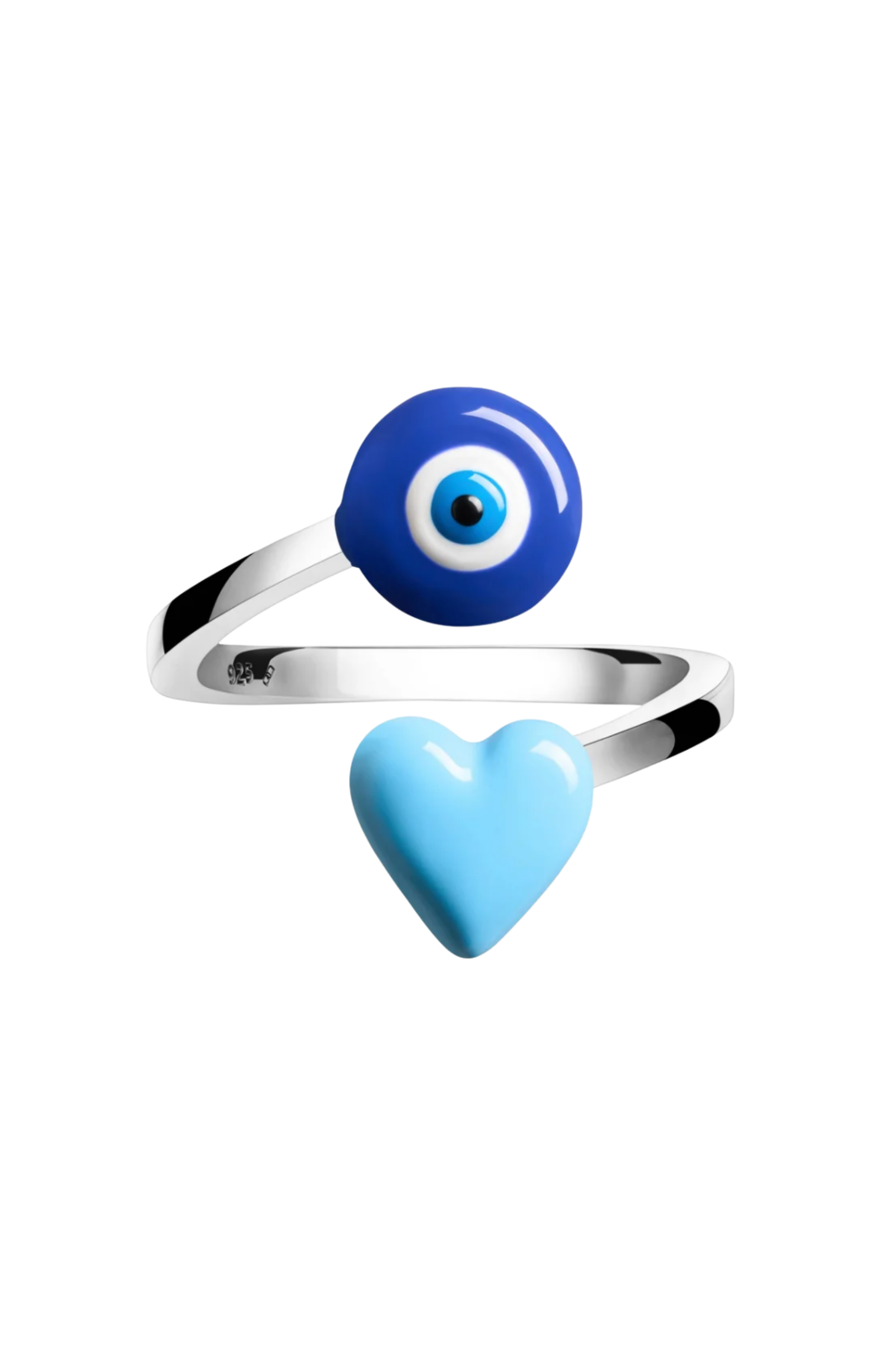 Poubel Evil Eye Wrap Ring