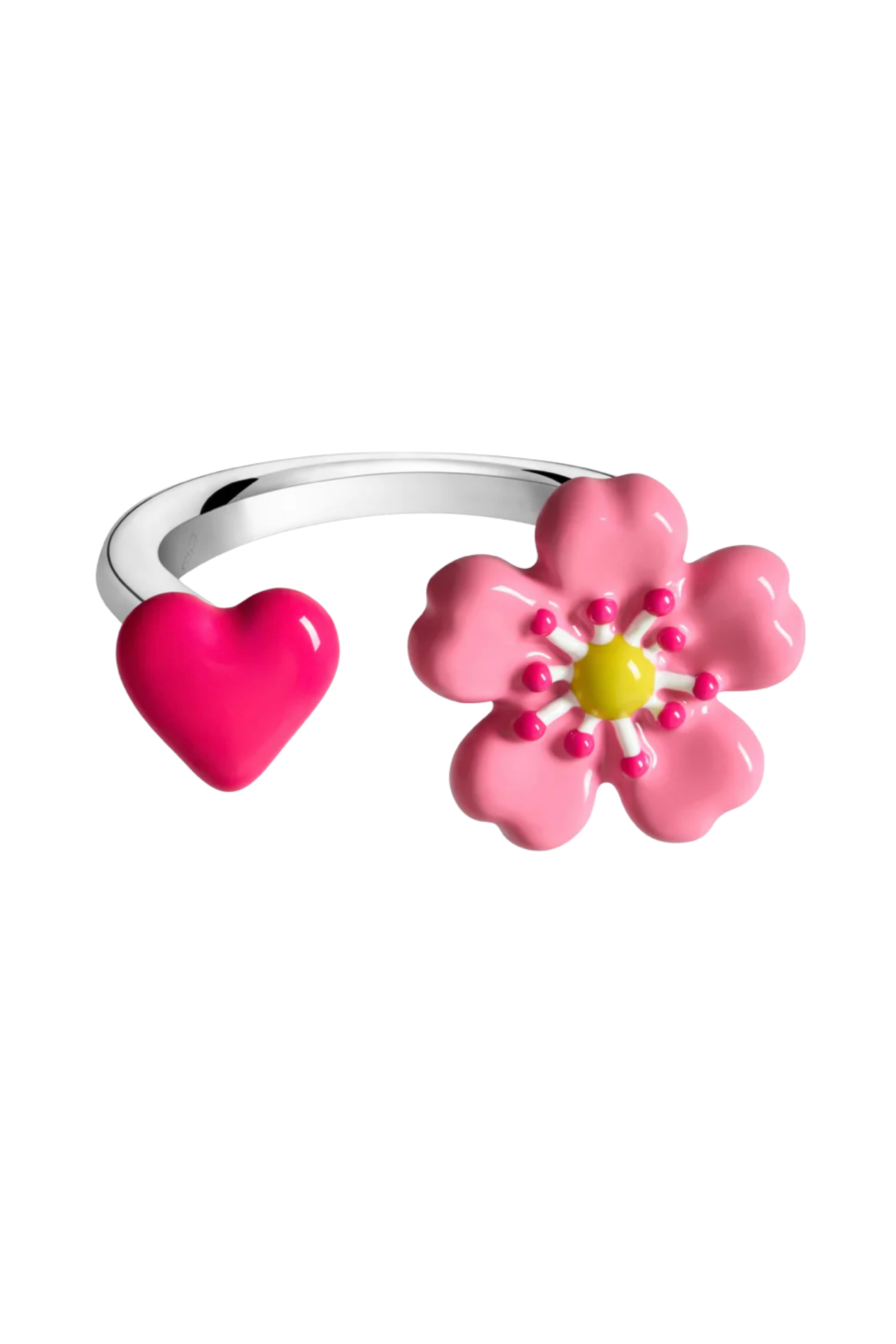 Poubel Fleur Rose Spacer Ring
