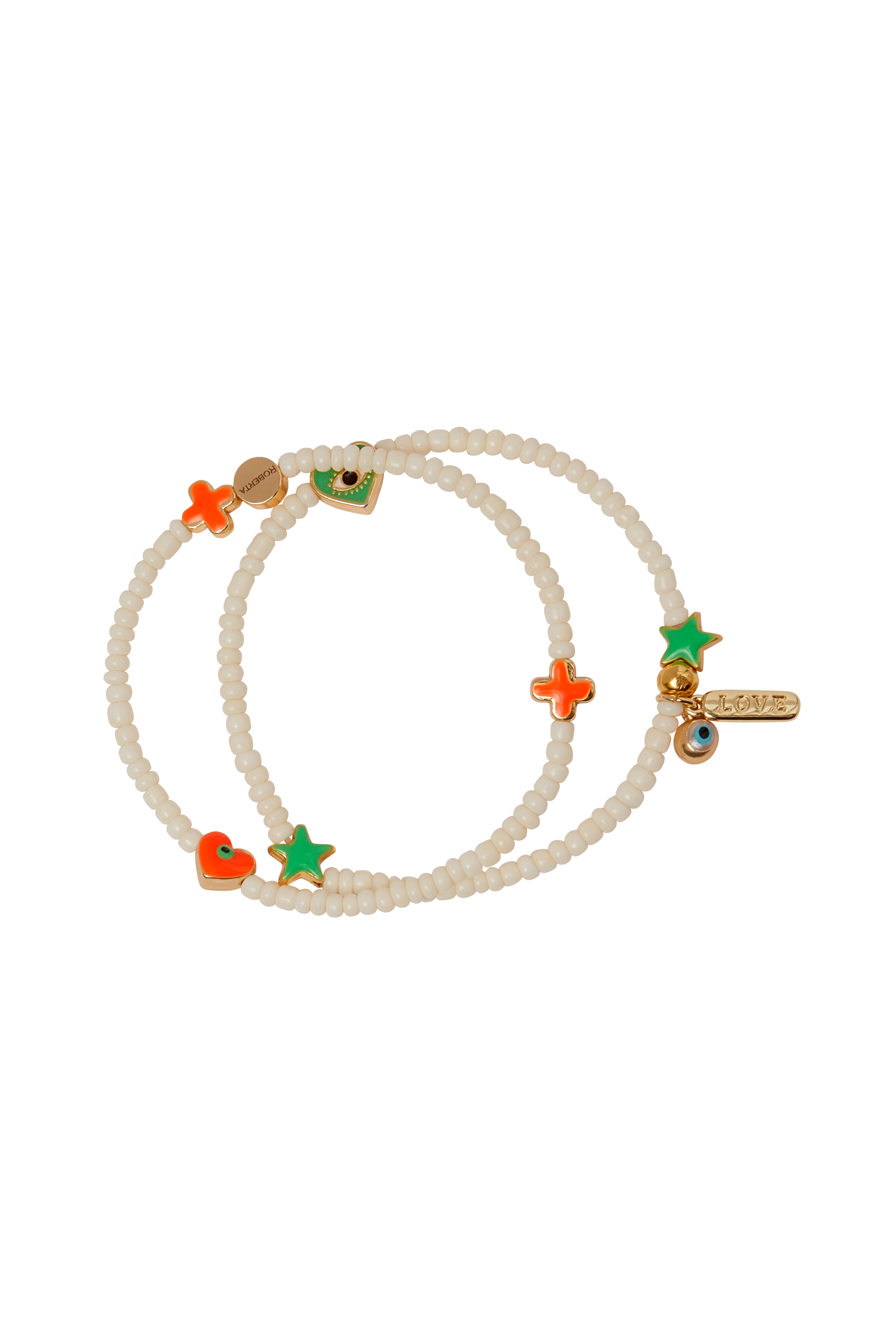 Online Exclusive: Roberta Glass Bead Bracelet Set