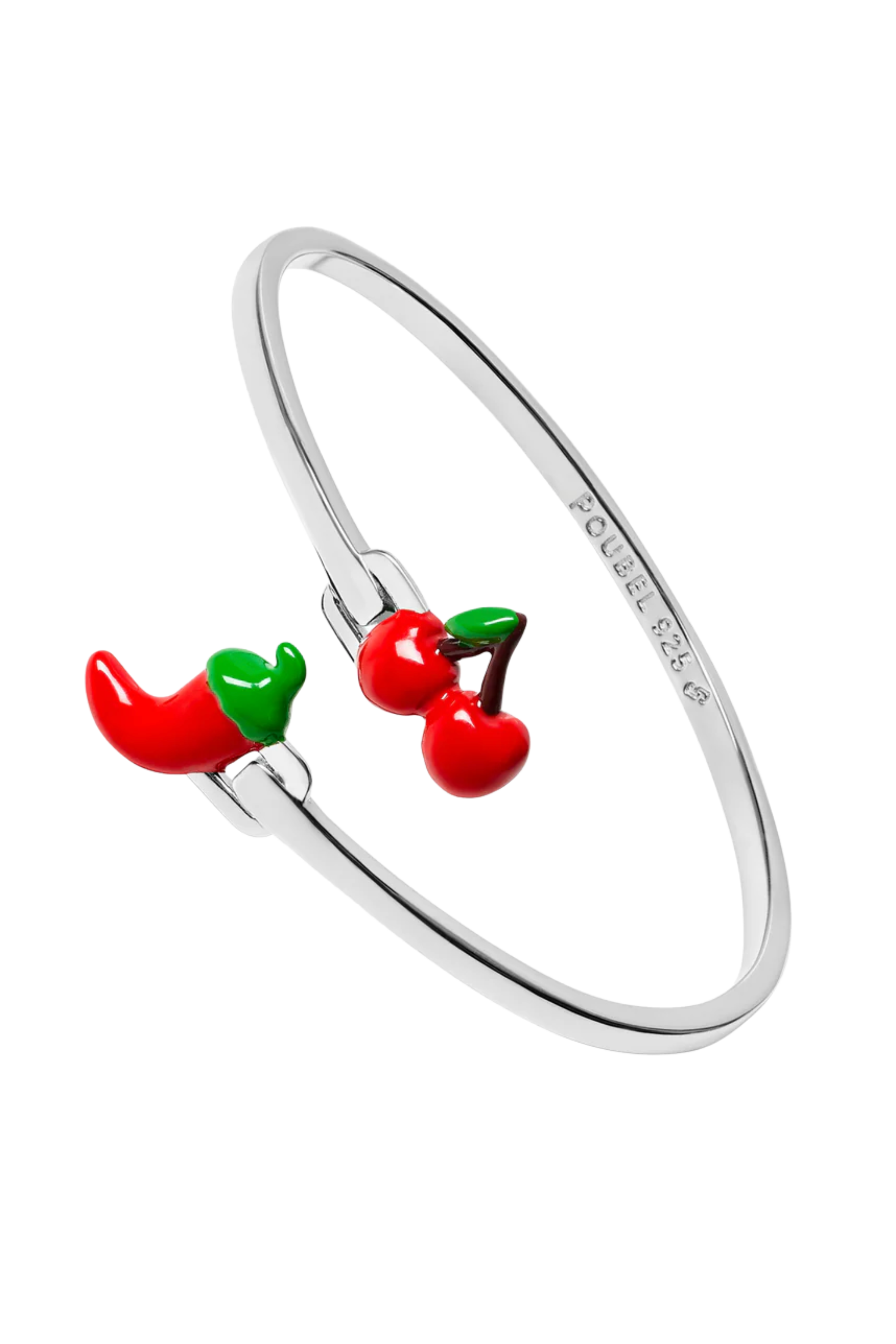 Cherry and Chill Pepper Bangle