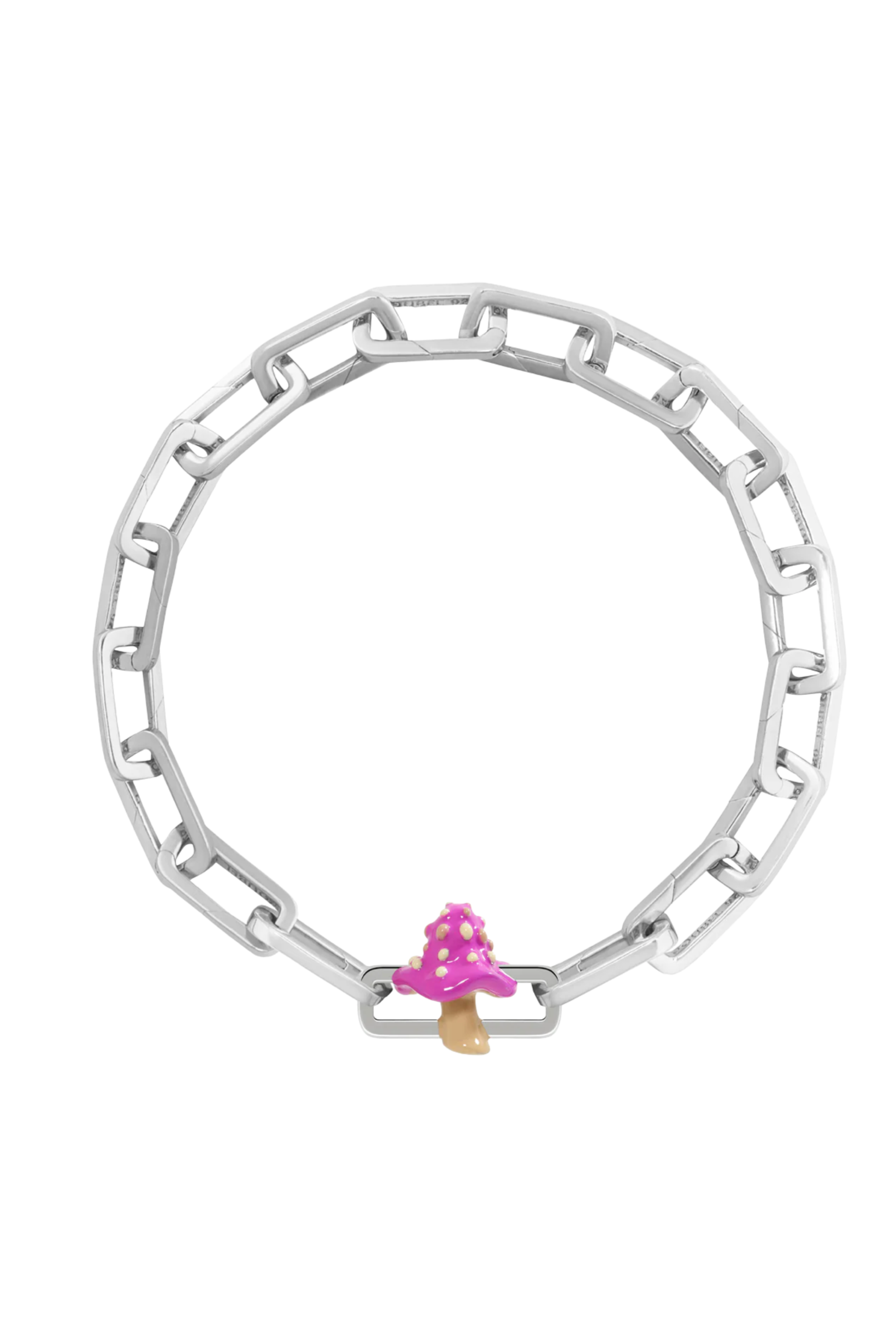 Poubel Pink Mushroom Charm