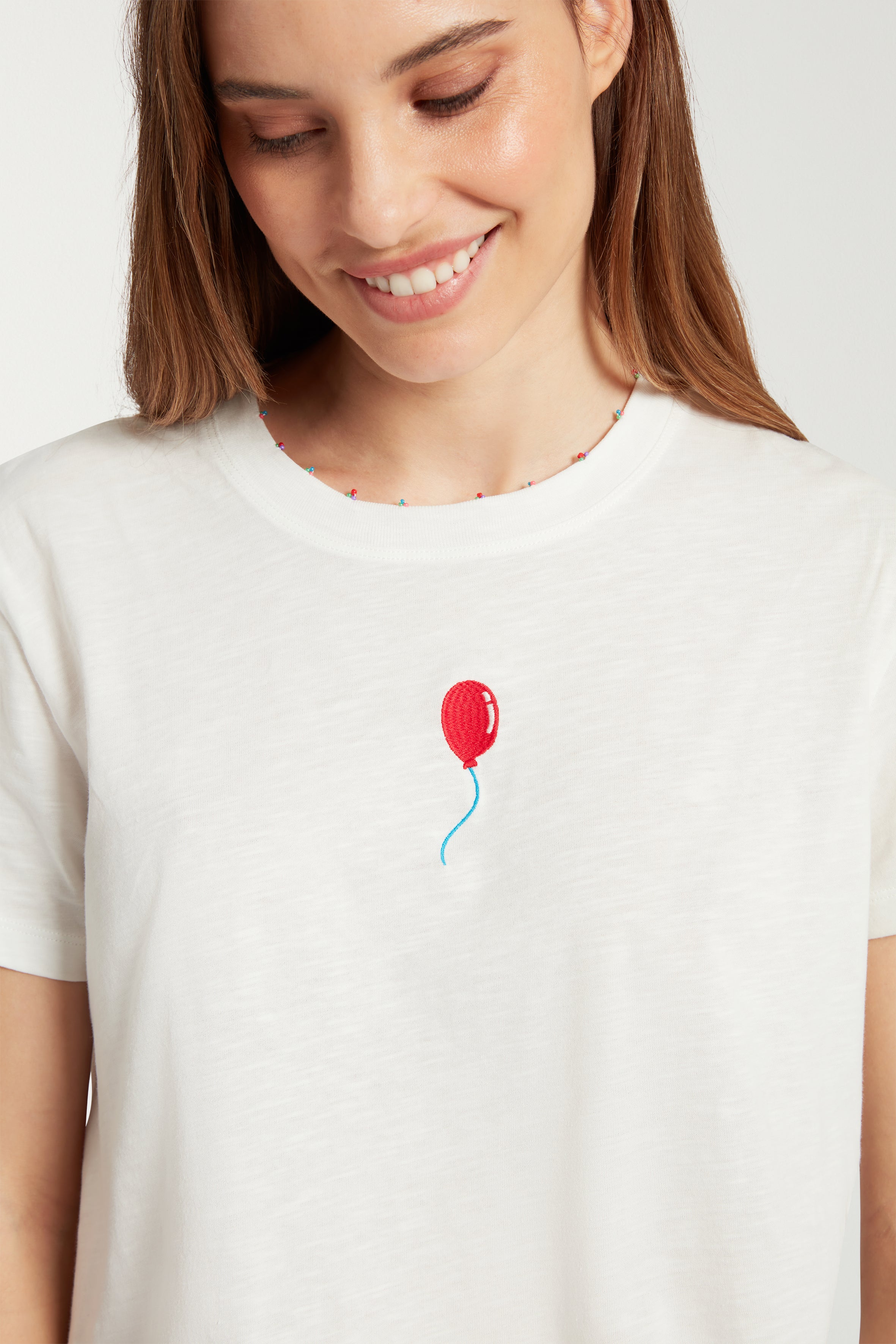 Embroidered Balloon T-shirt