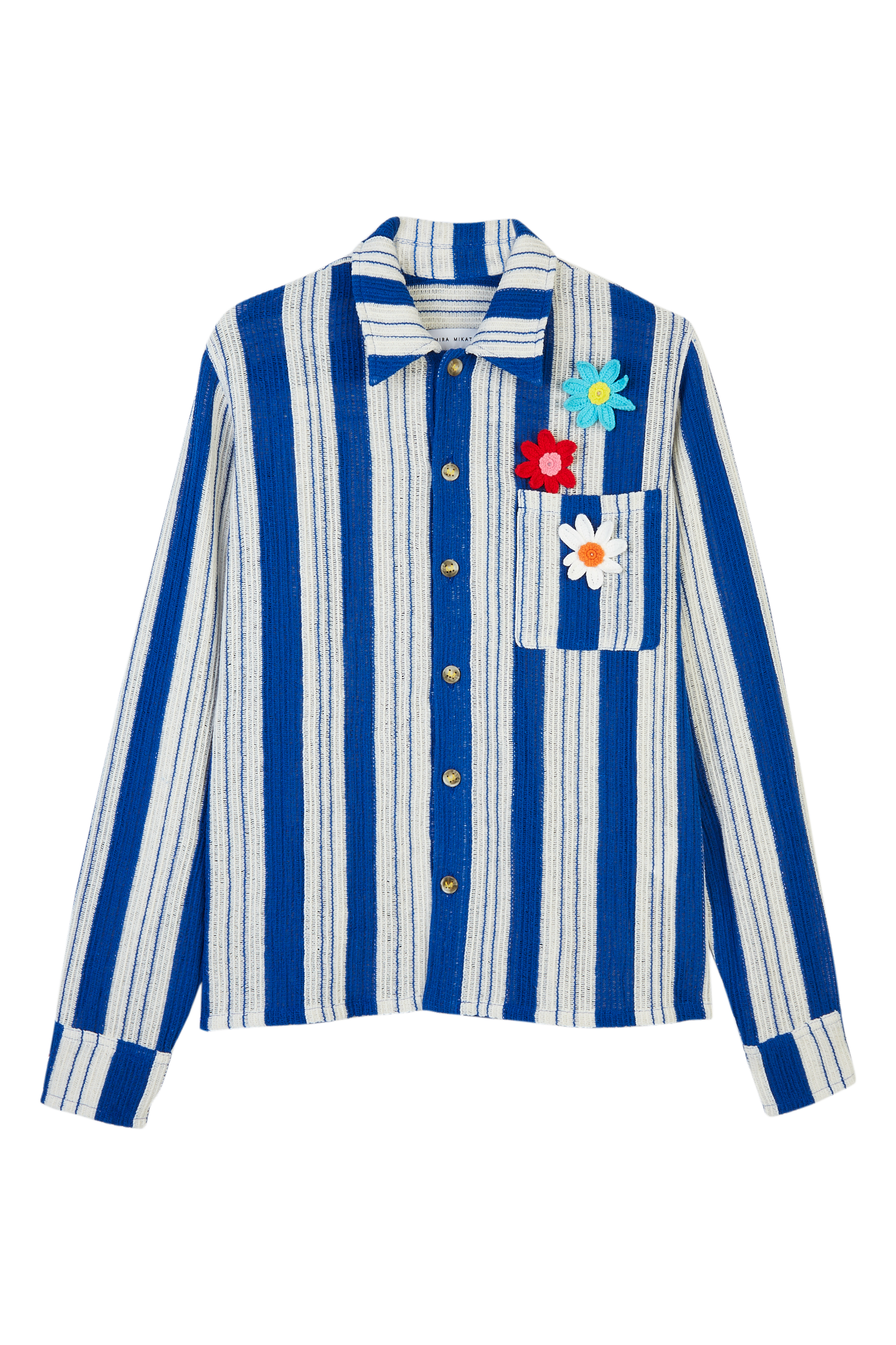 Knitted Stripe Shirt 