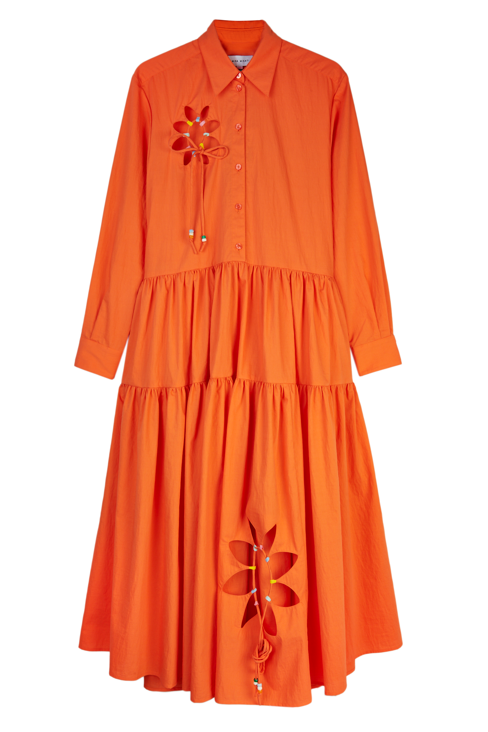 Cut-Out Sun Shirt Dress 