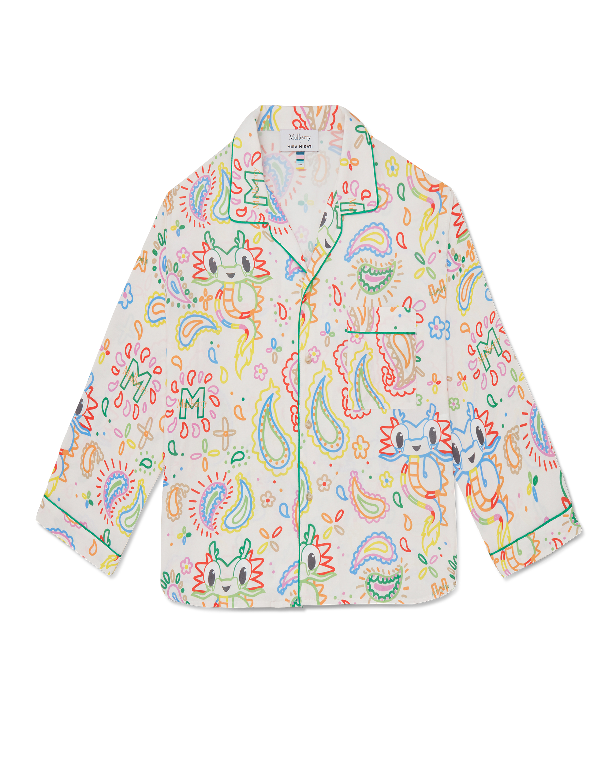 Mulberry x Mira Mikati Printed Relaxed Shirt 