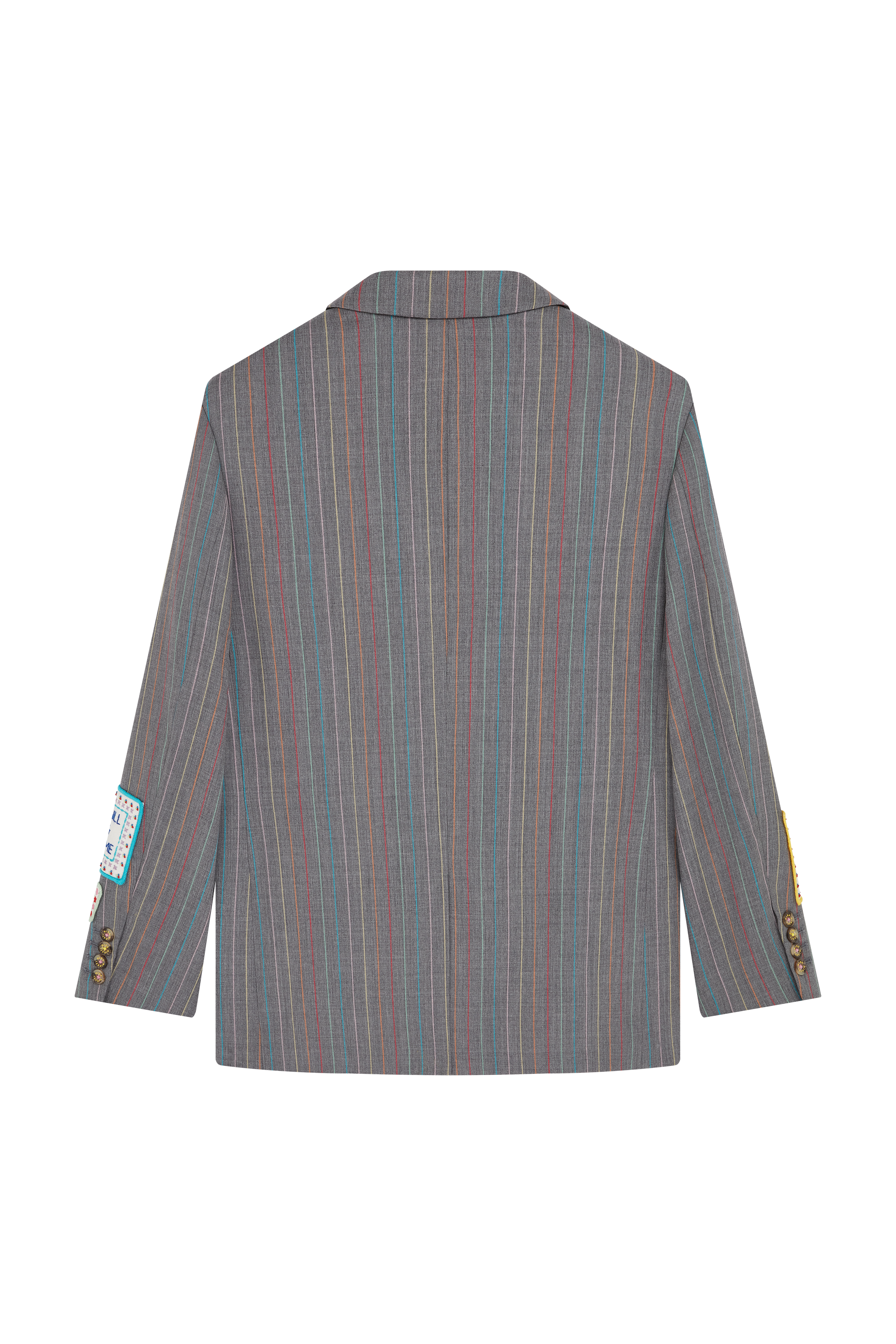 Embroidered Patch Jacket