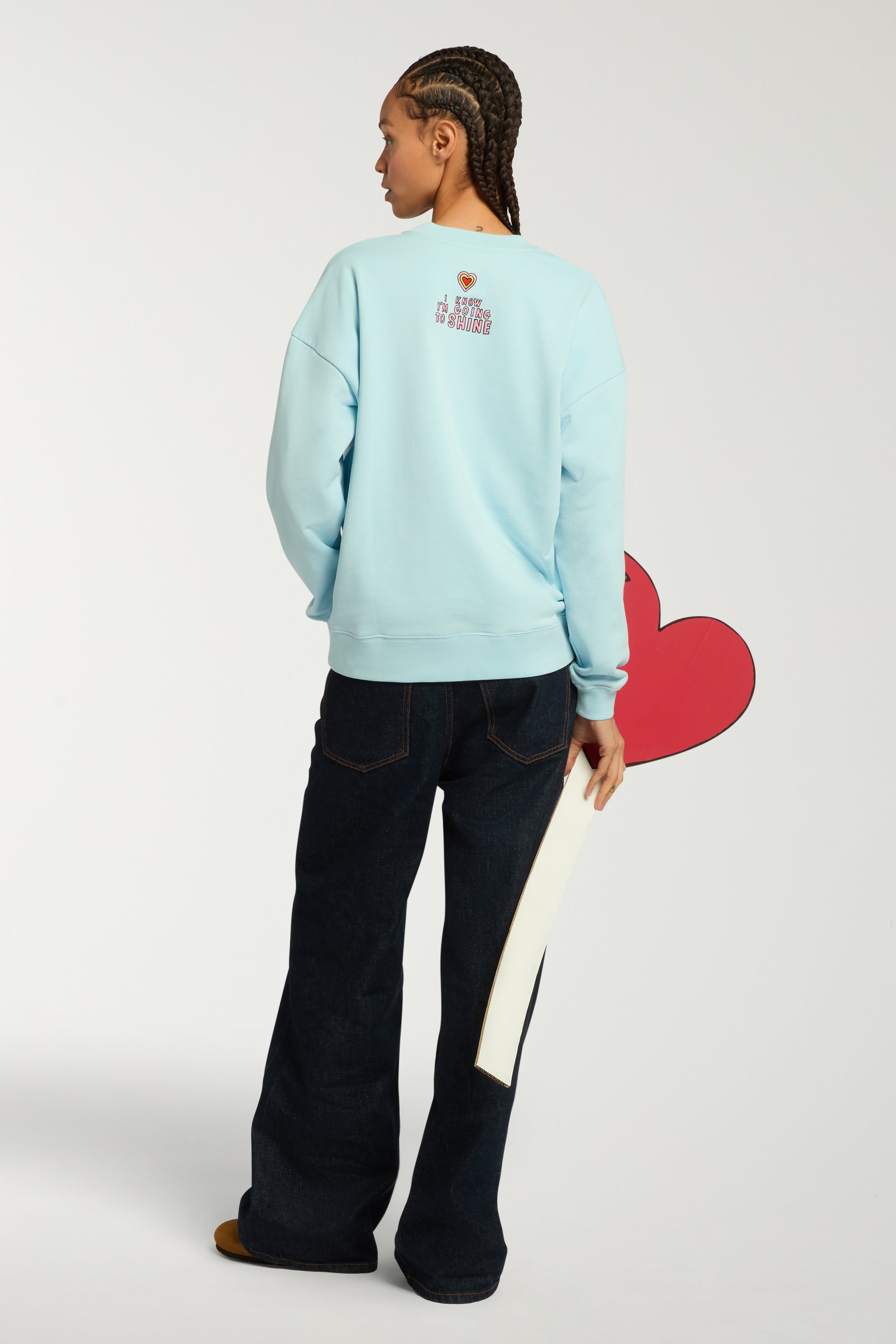 Grateful Dead x Mira Mikati Candyman Embroidered Sweatshirt