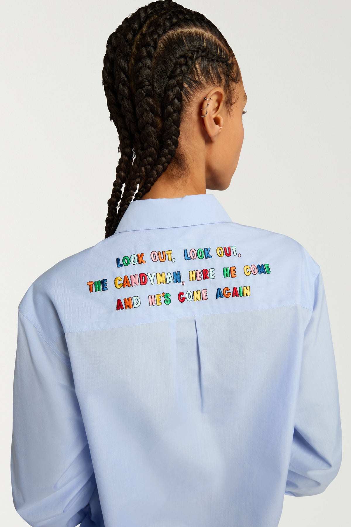 Grateful Dead x Mira Mikati 'Candyman' Embroidered Shirt