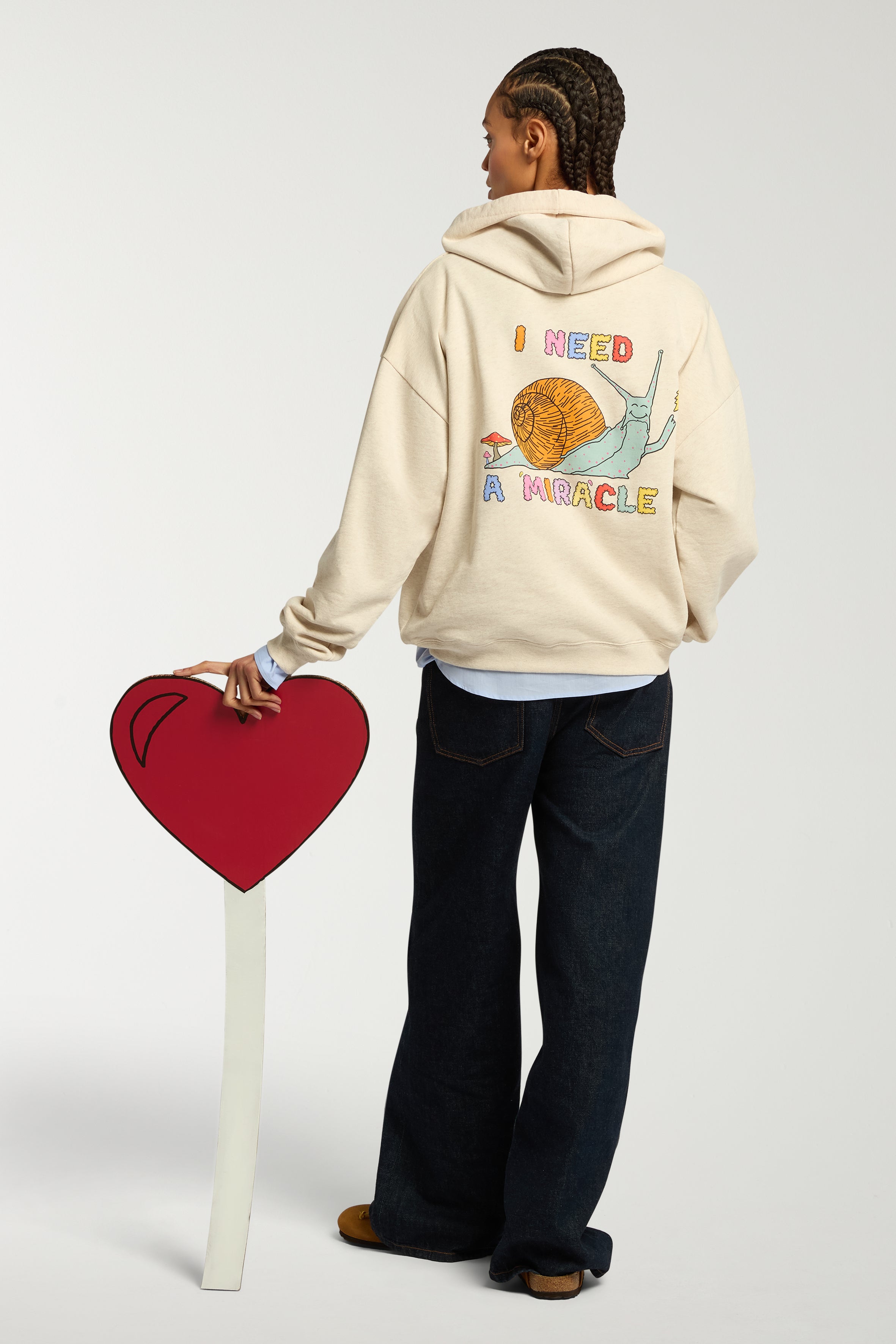 Grateful Dead x Mira Mikati 'I Need A 'Mira'cle' Printed Hoodie