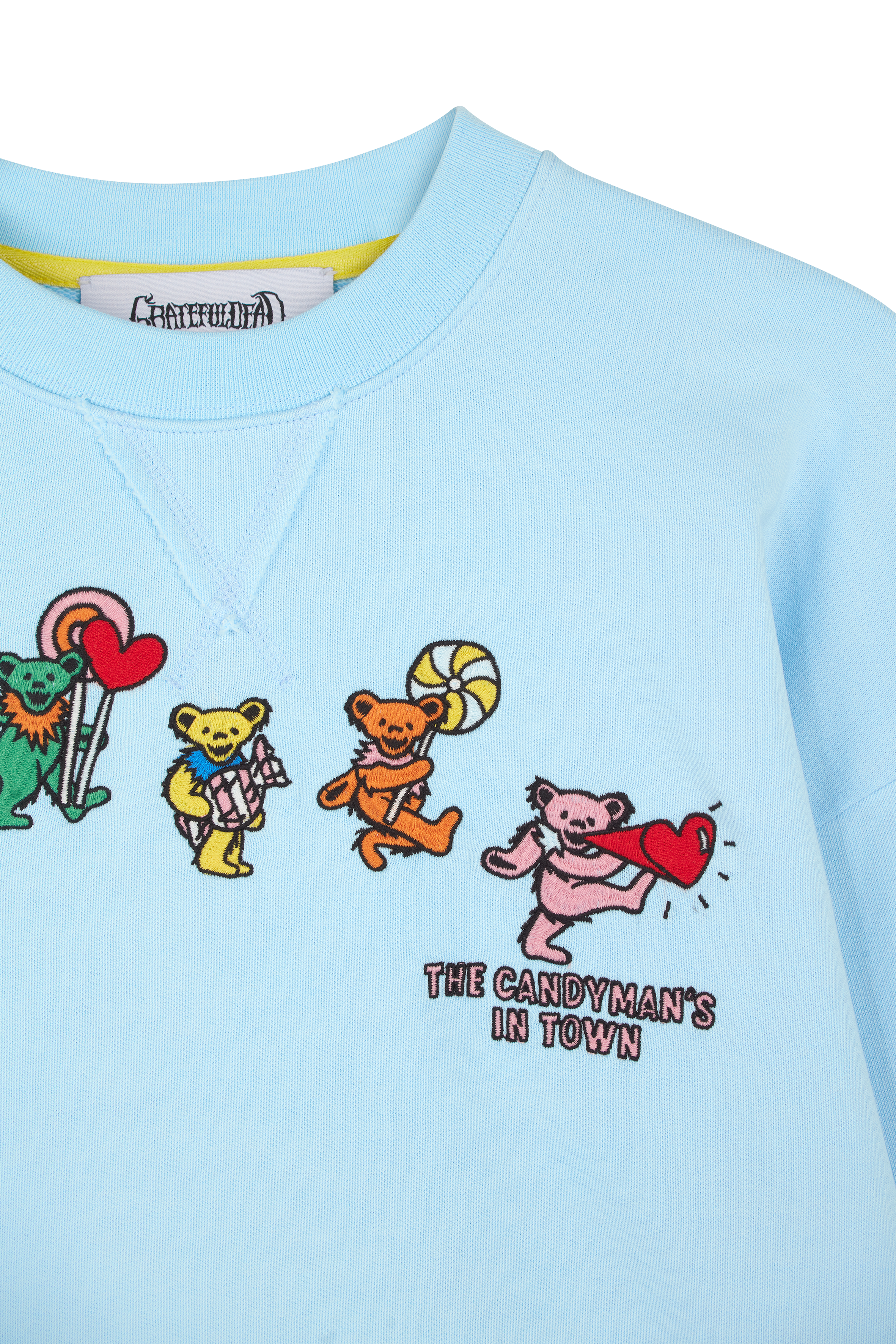 Grateful Dead x Mira Mikati Candyman Embroidered Sweatshirt