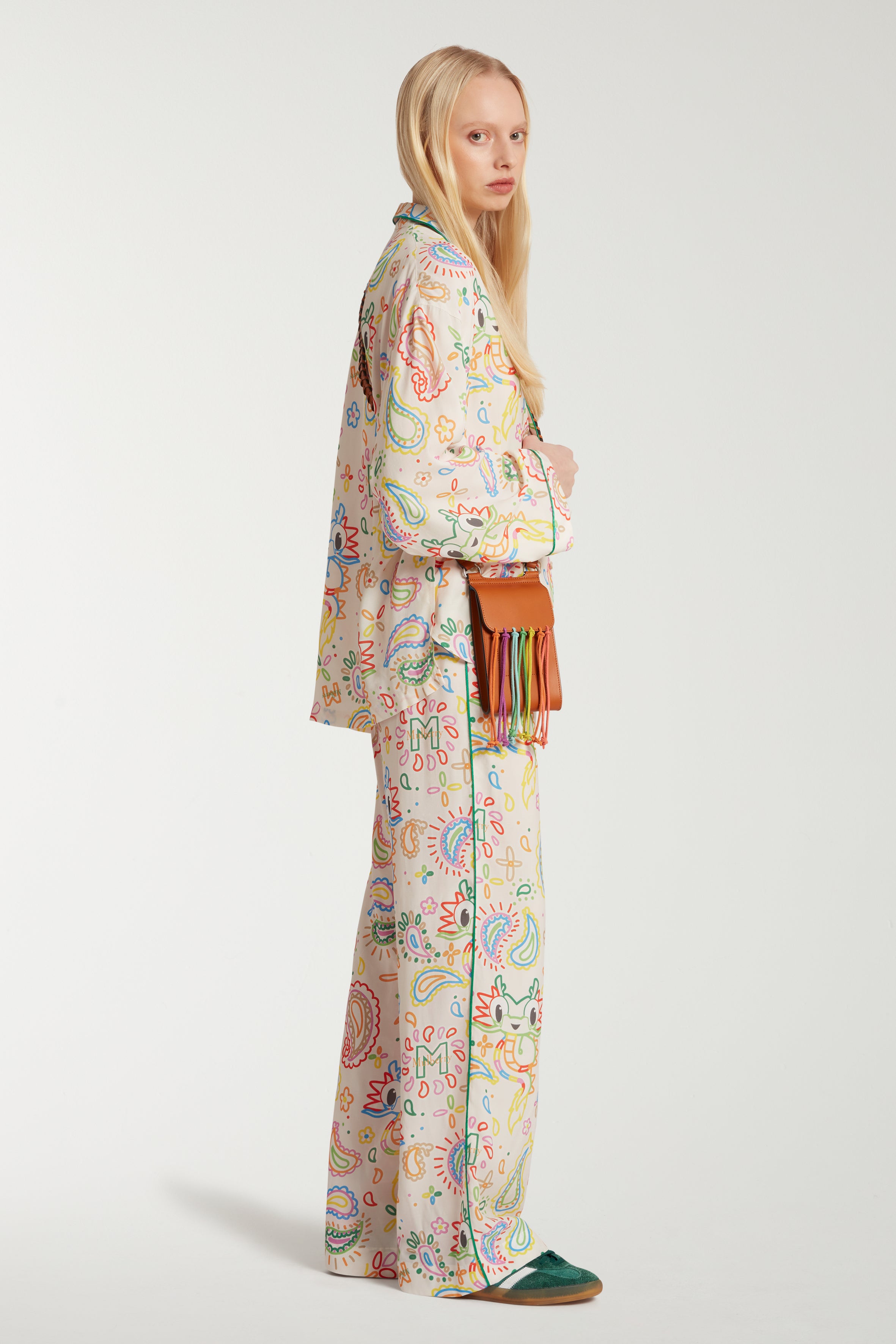 Mulberry x Mira Mikati Printed Relaxed Shirt 