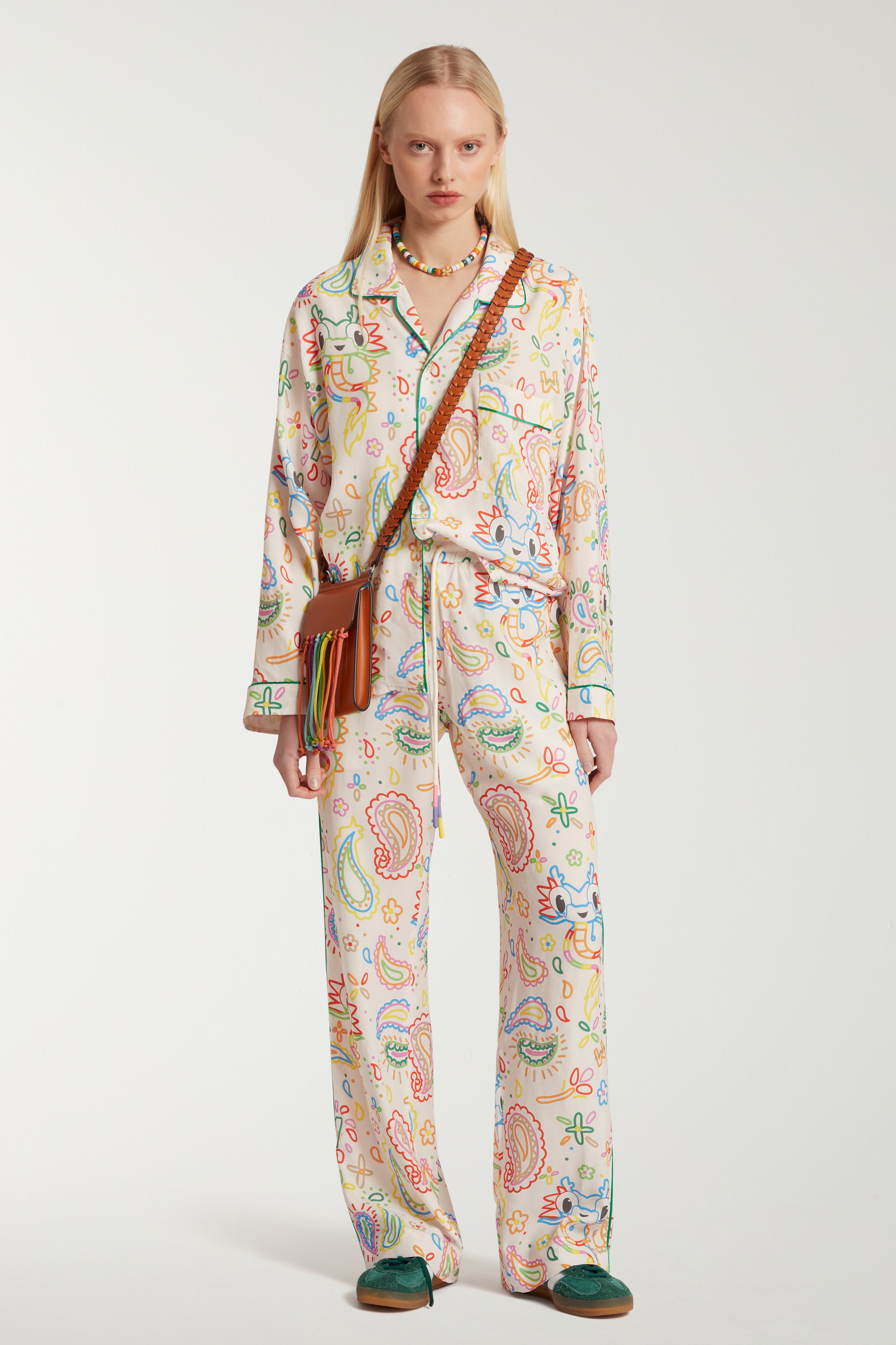Mulberry x Mira Mikati Printed Relaxed Shirt 