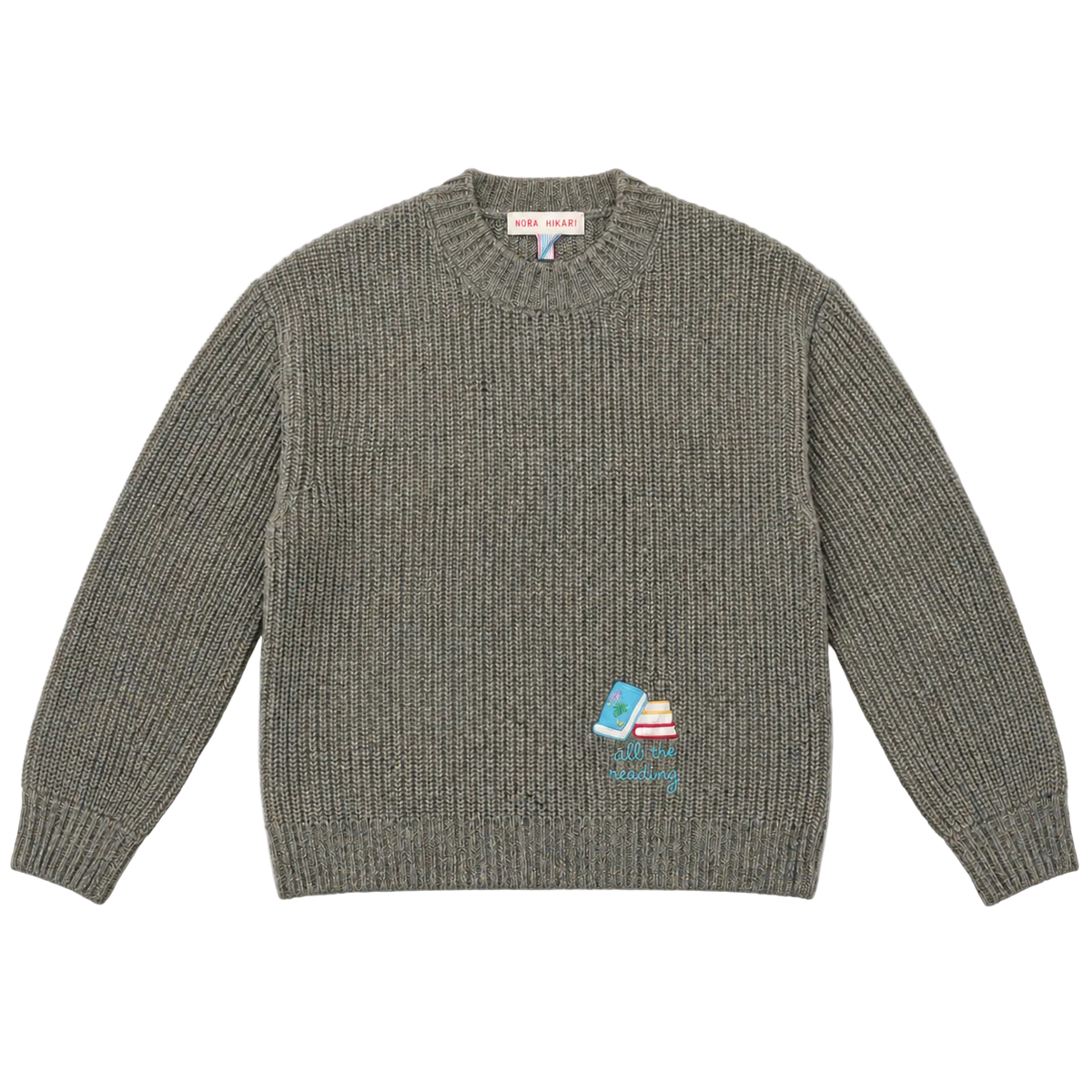 Tell Me A Story Embroidered Cashmere Jumper