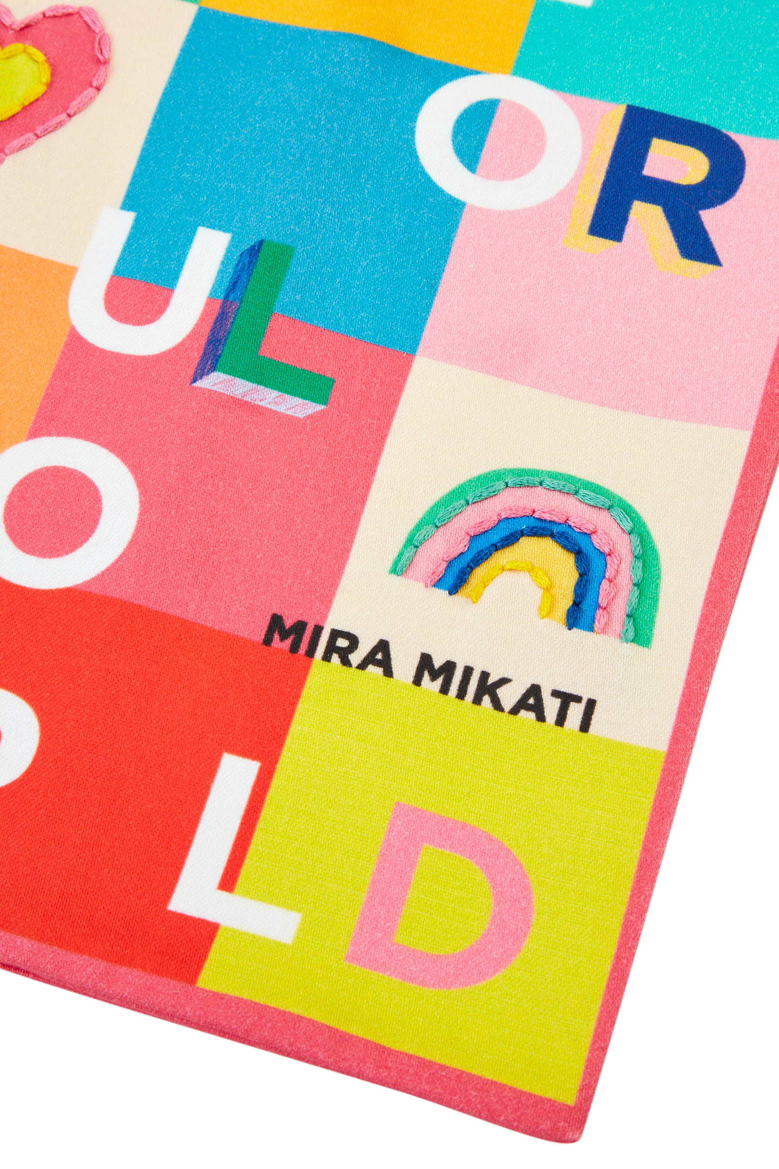 Colourful World Pink Book Cover