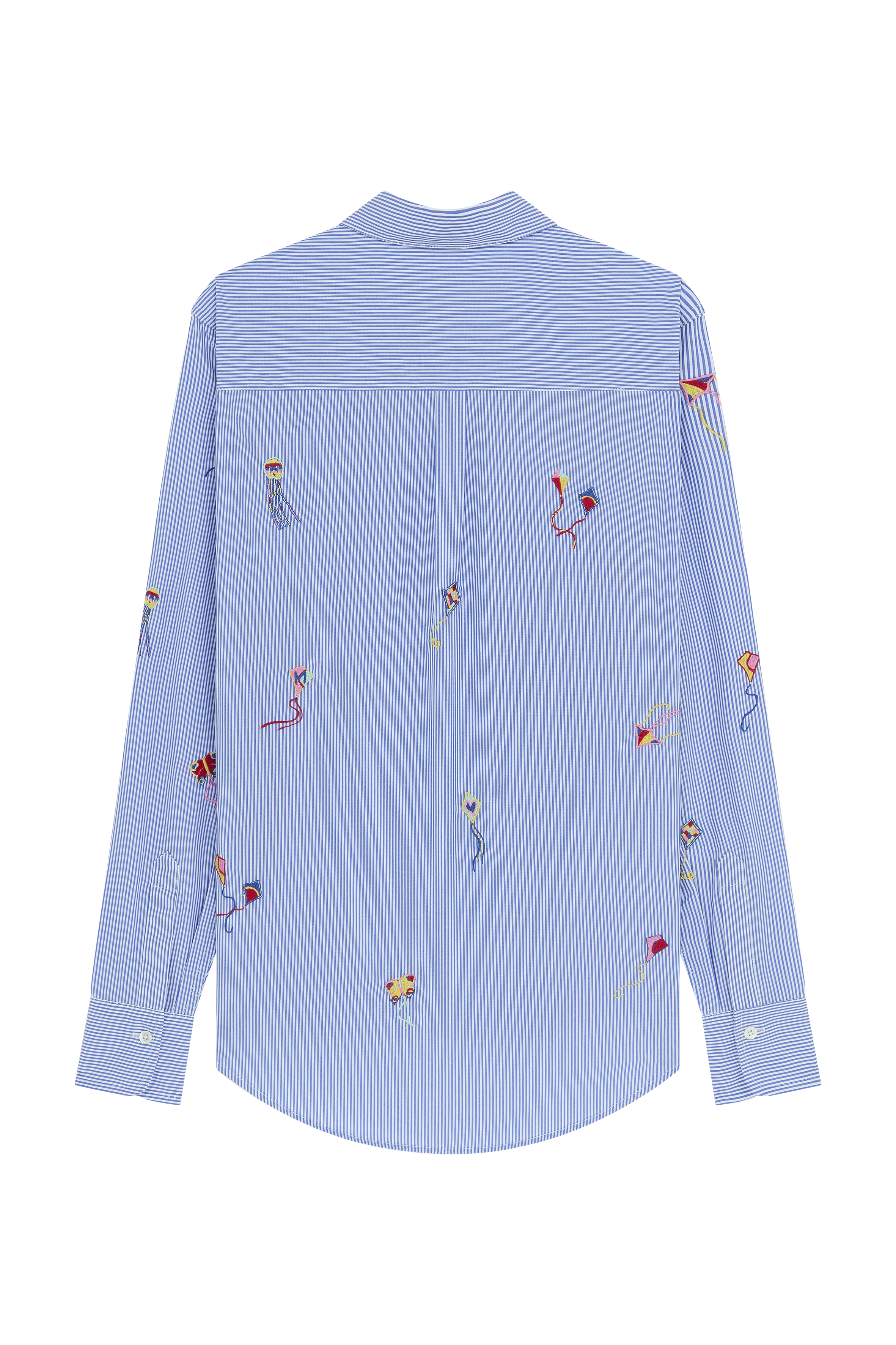 Kite Embroidered Stripe Shirt 