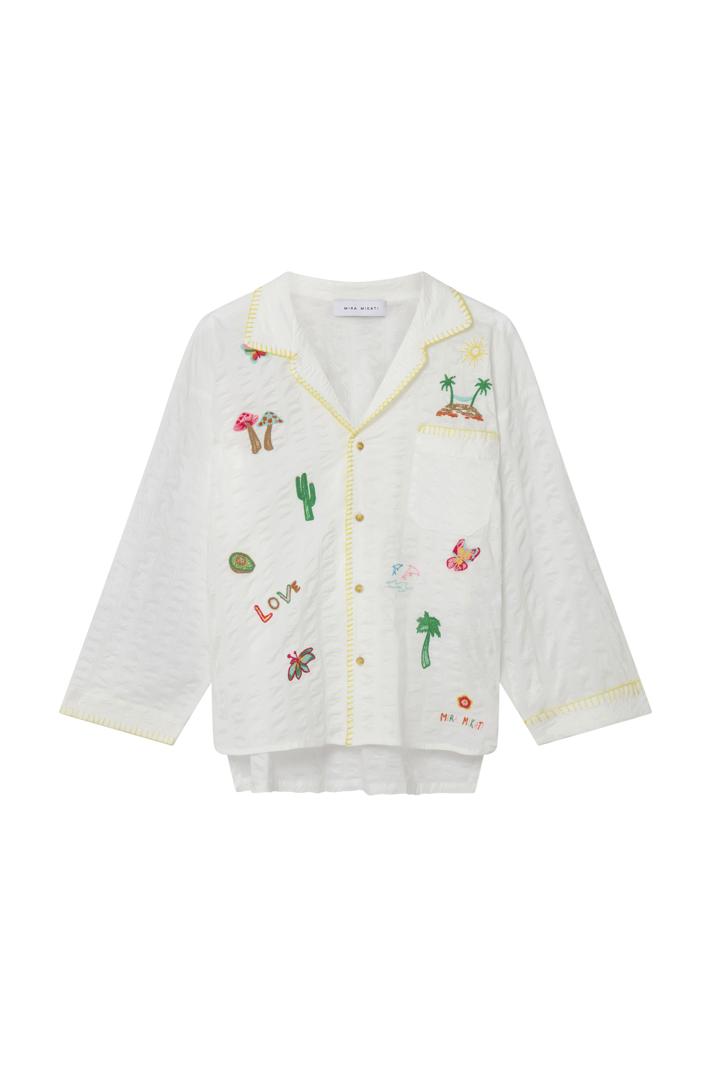  Holiday Embroidered Shirt 