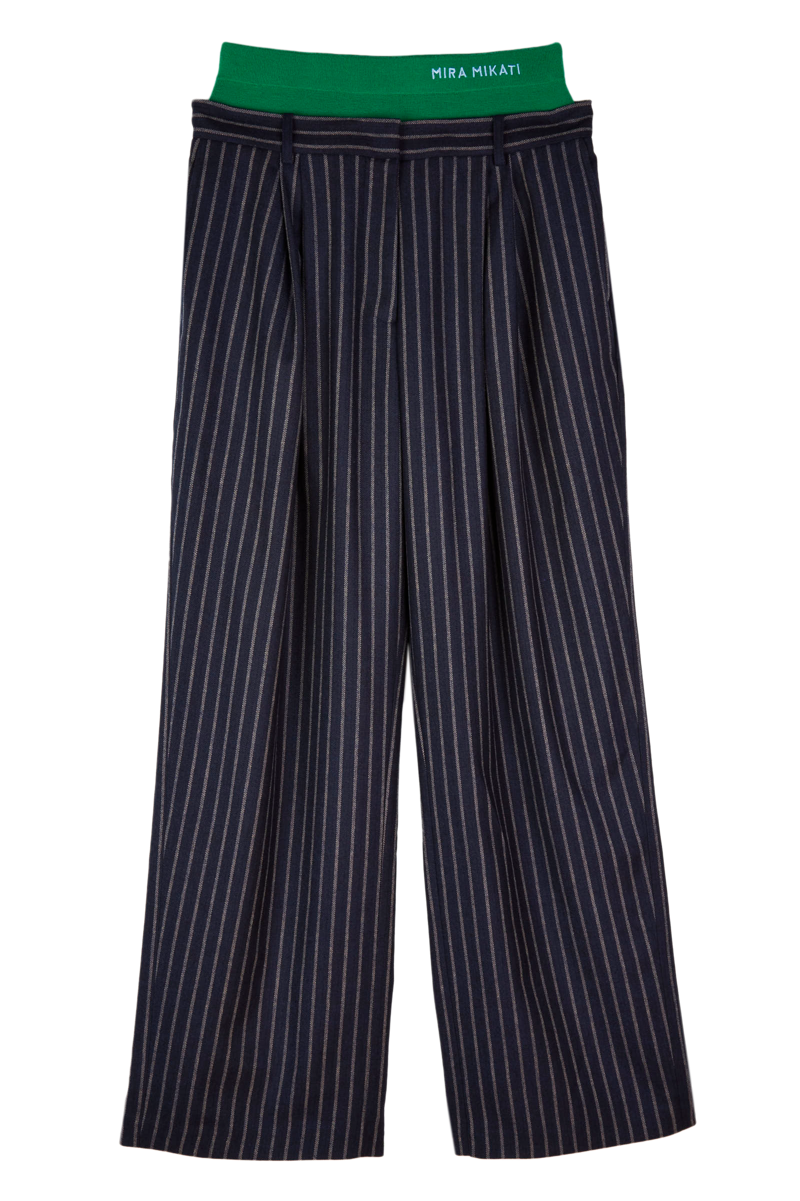 Stripe Waistband Trousers 