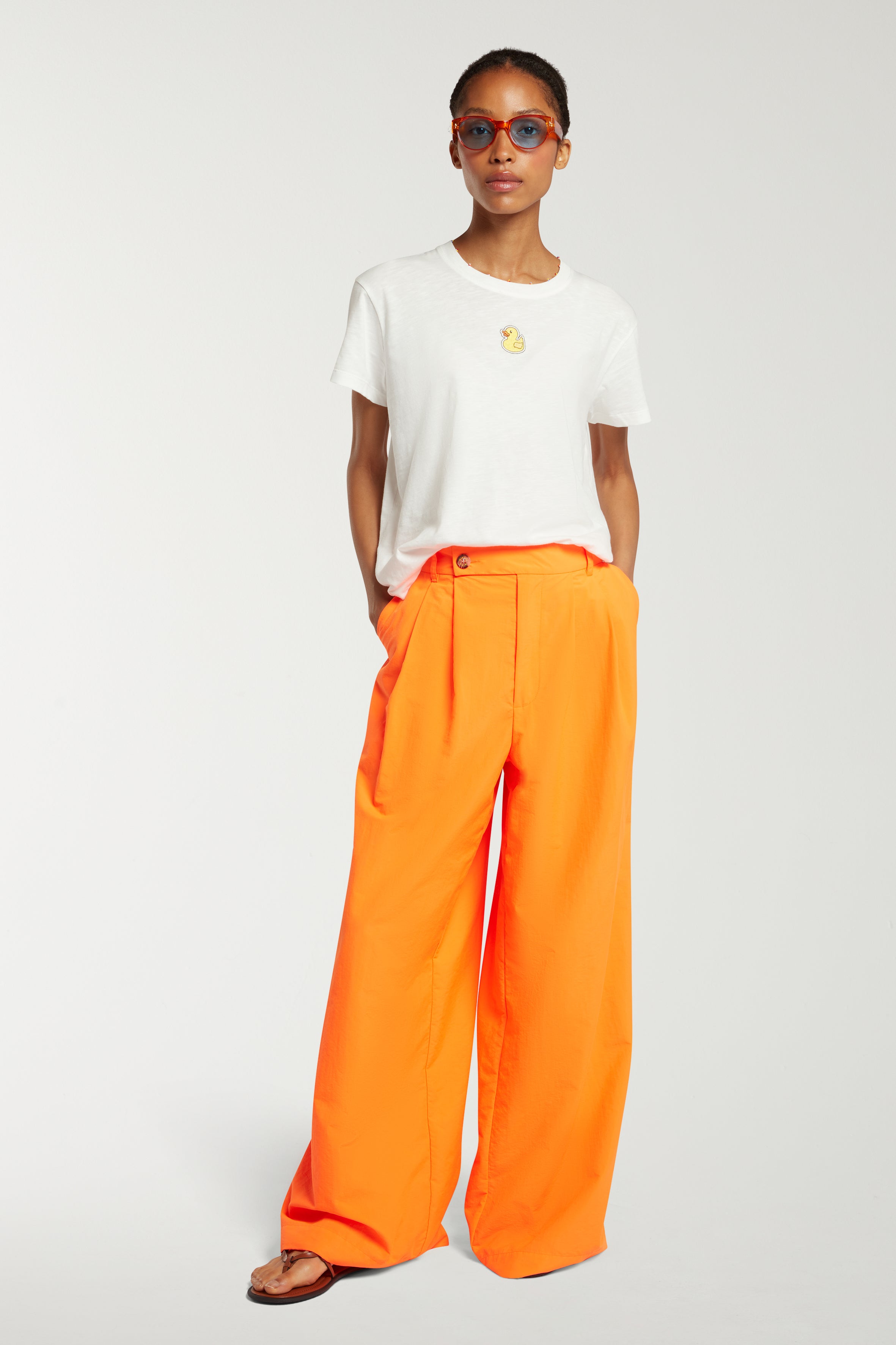 Embroidered Duck T-shirt