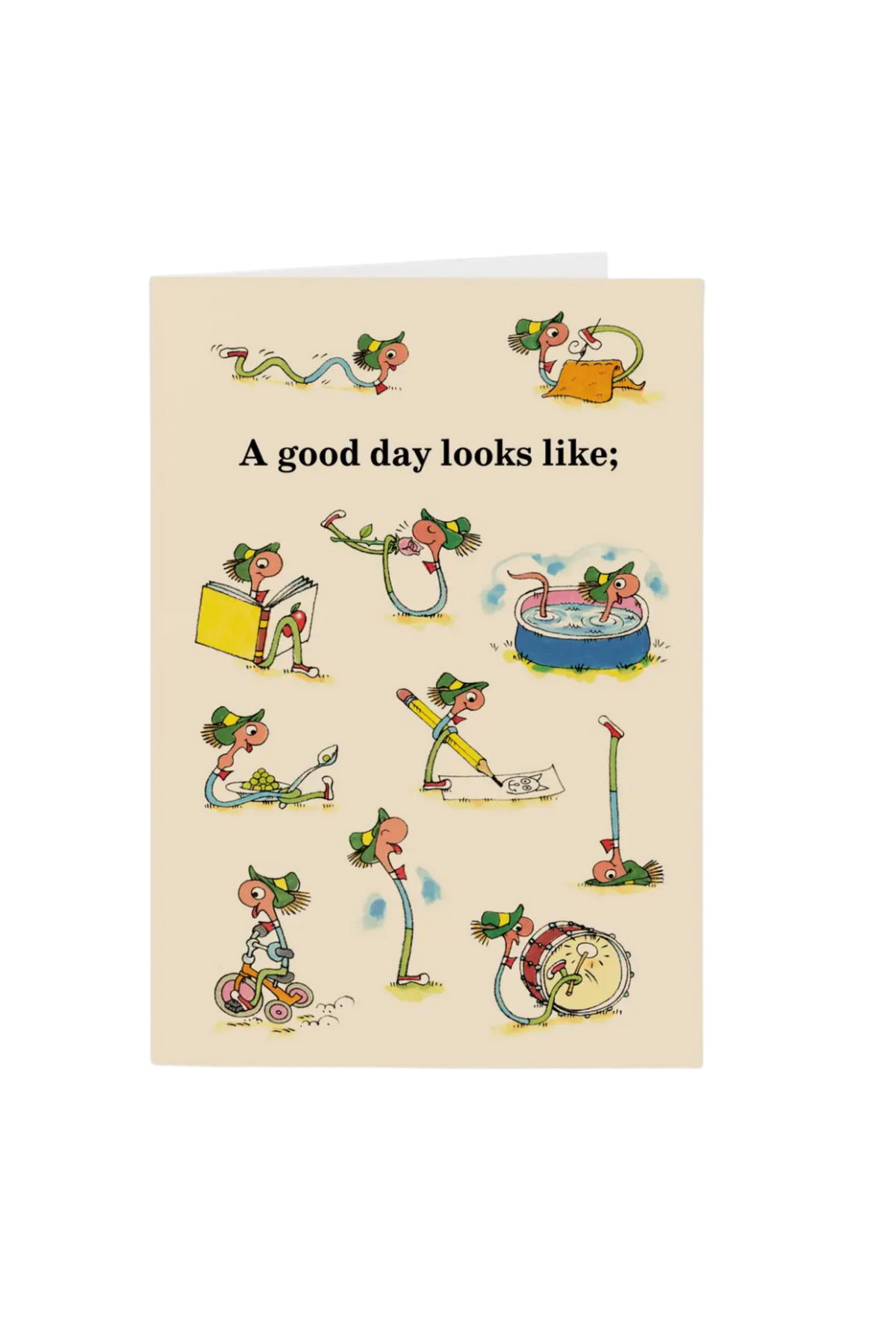Studio Boketto A Good Day Looks Like Card