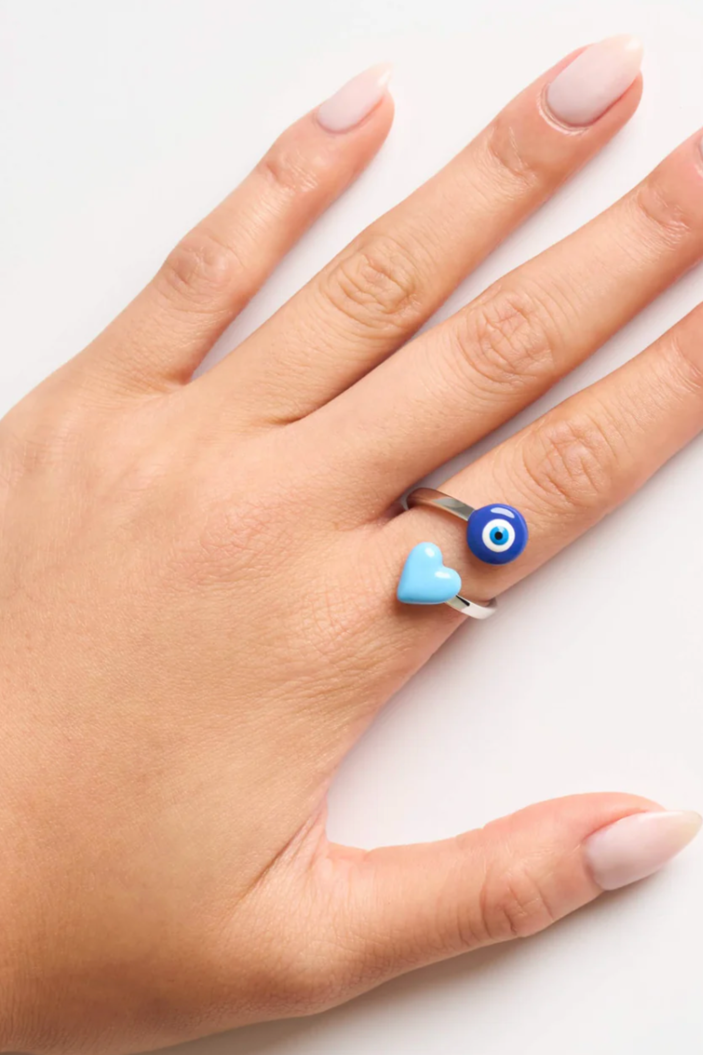 Poubel Evil Eye Wrap Ring