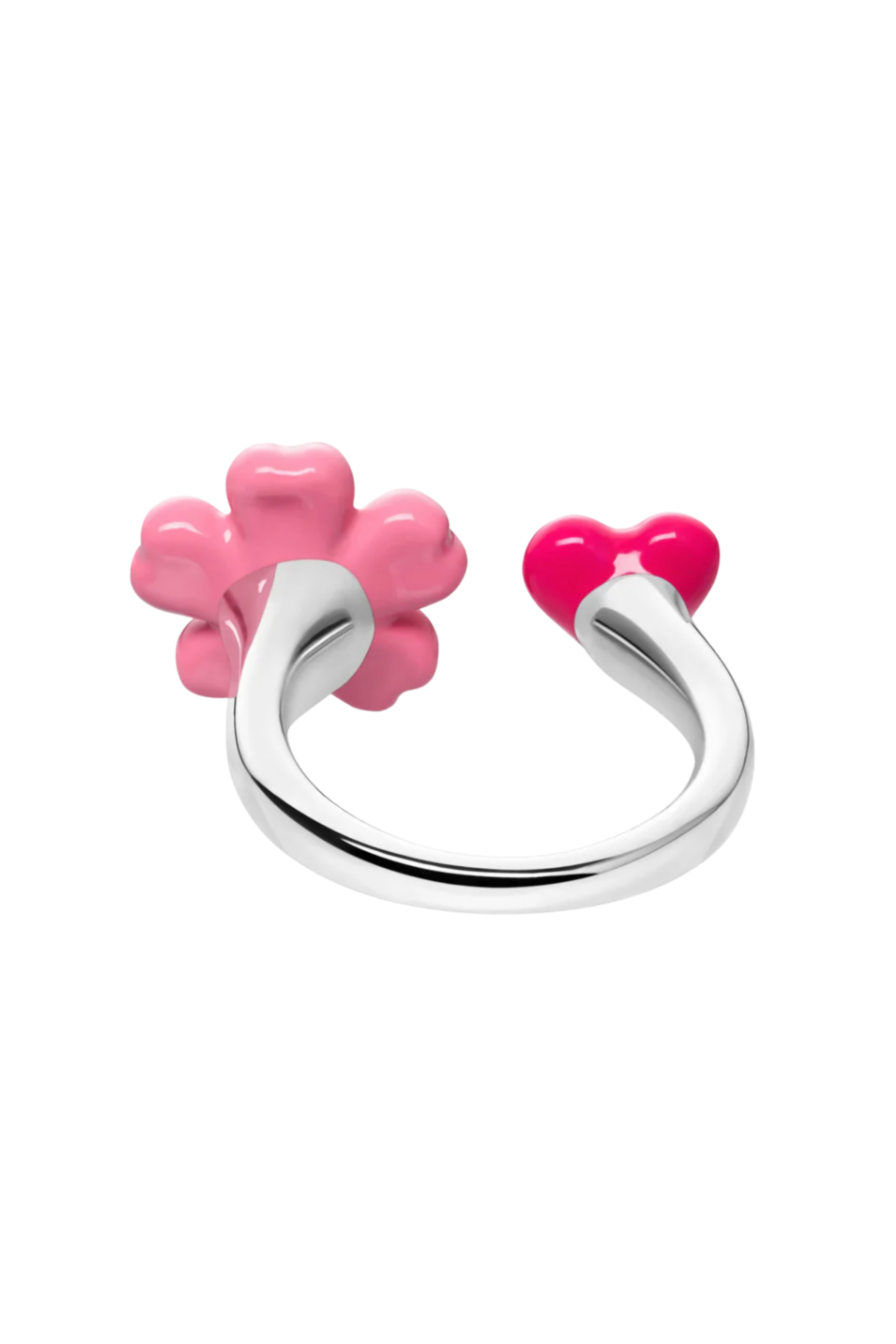 Poubel Fleur Rose Spacer Ring