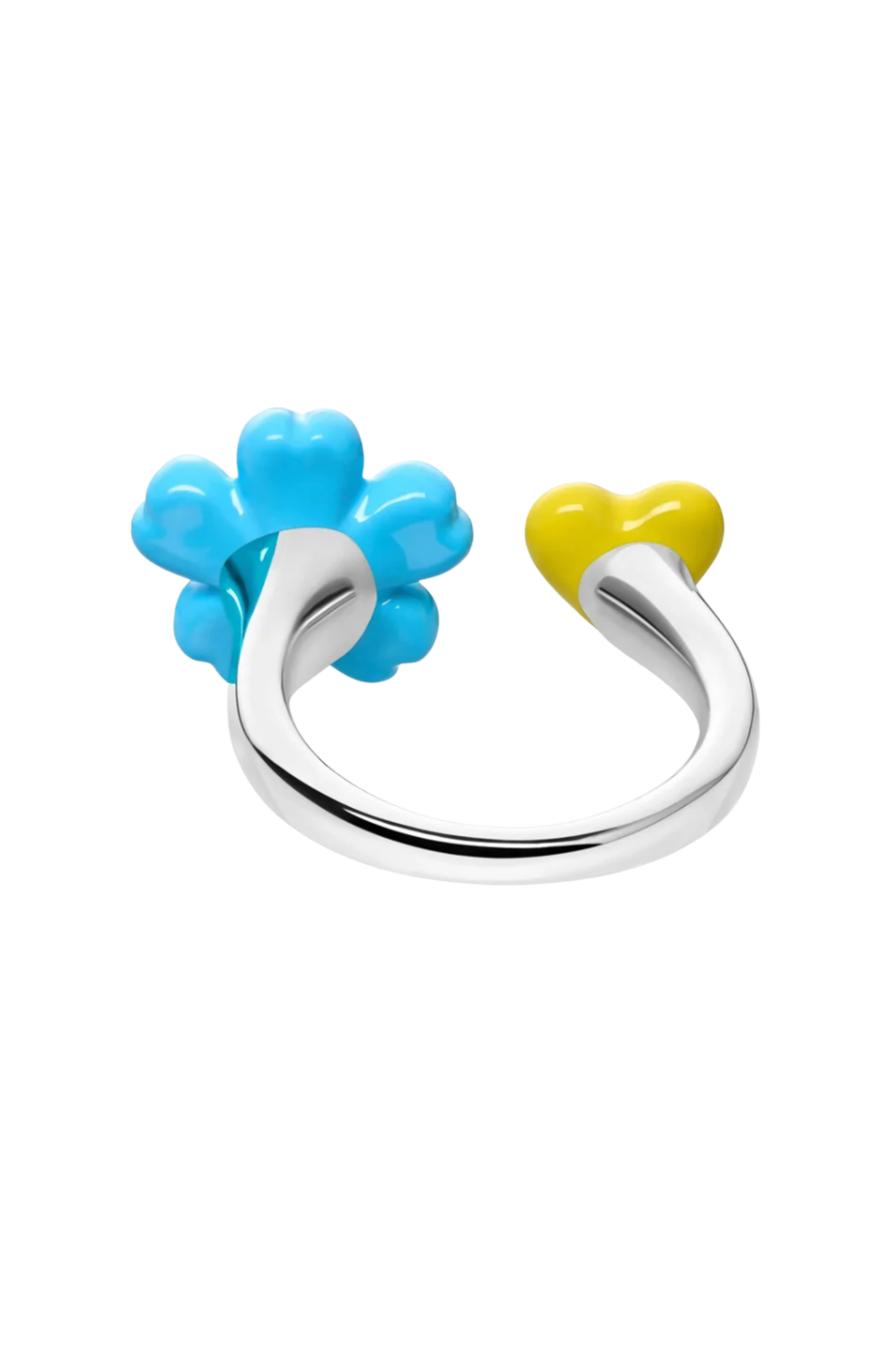 Poubel Fleur Bleus Spacer Ring