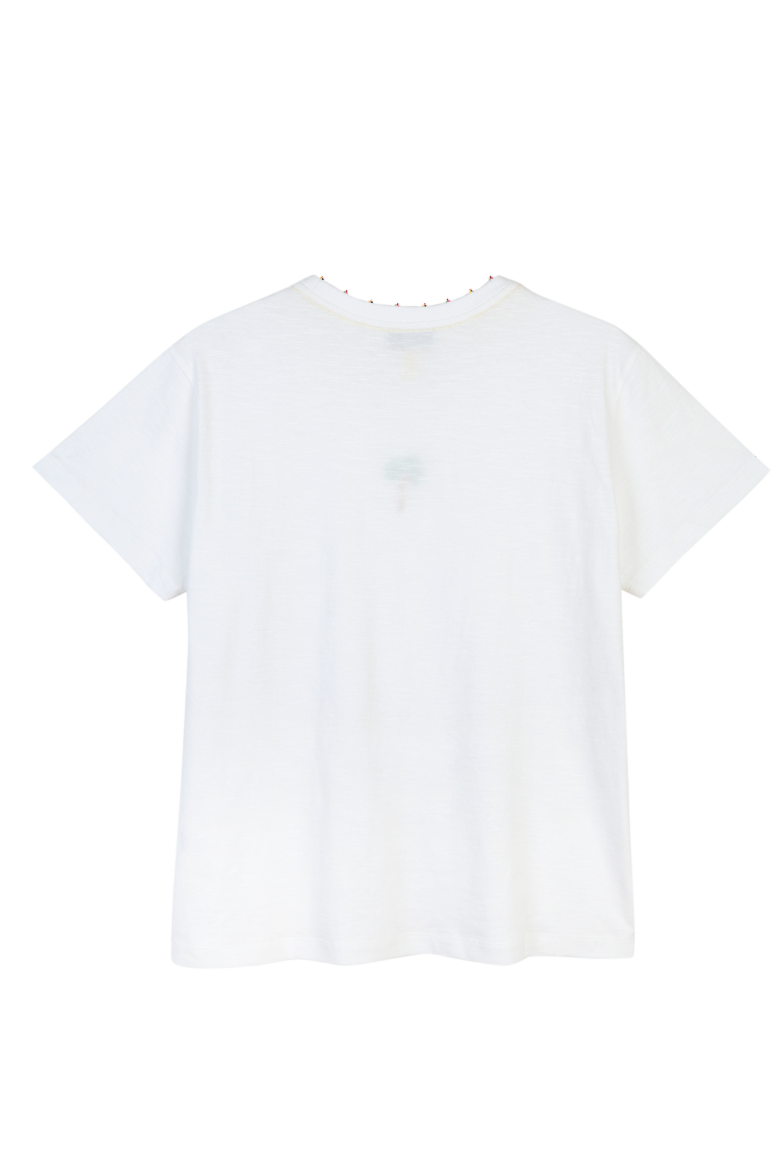 Embroidered Palm Tree Melange T-Shirt